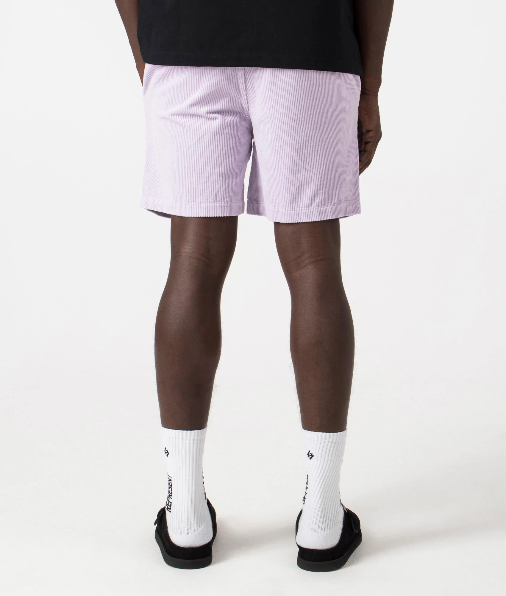 Regular Fit Corduroy Prepster Shorts - Image 3