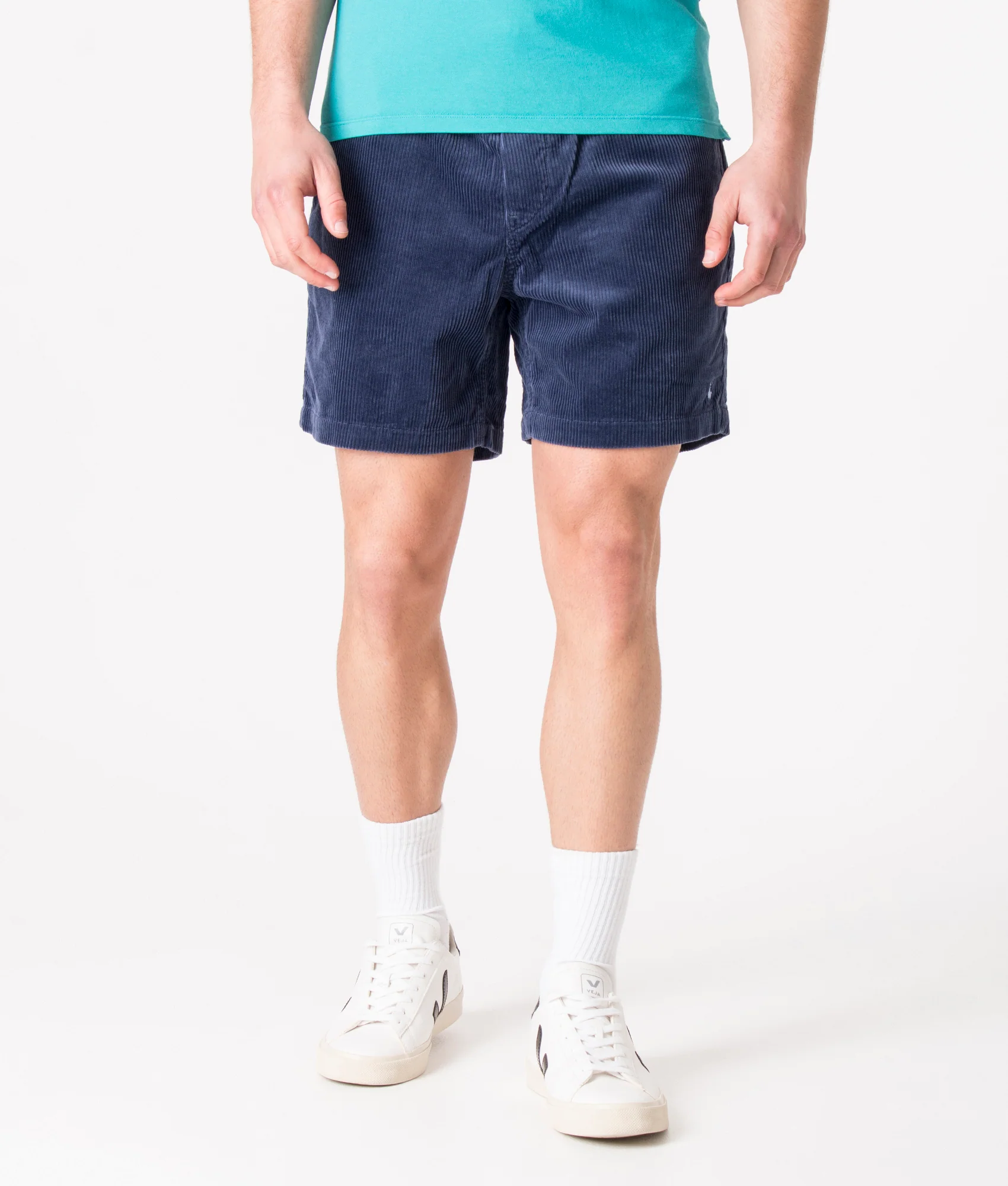 Regular Fit Corduroy Prepster Shorts