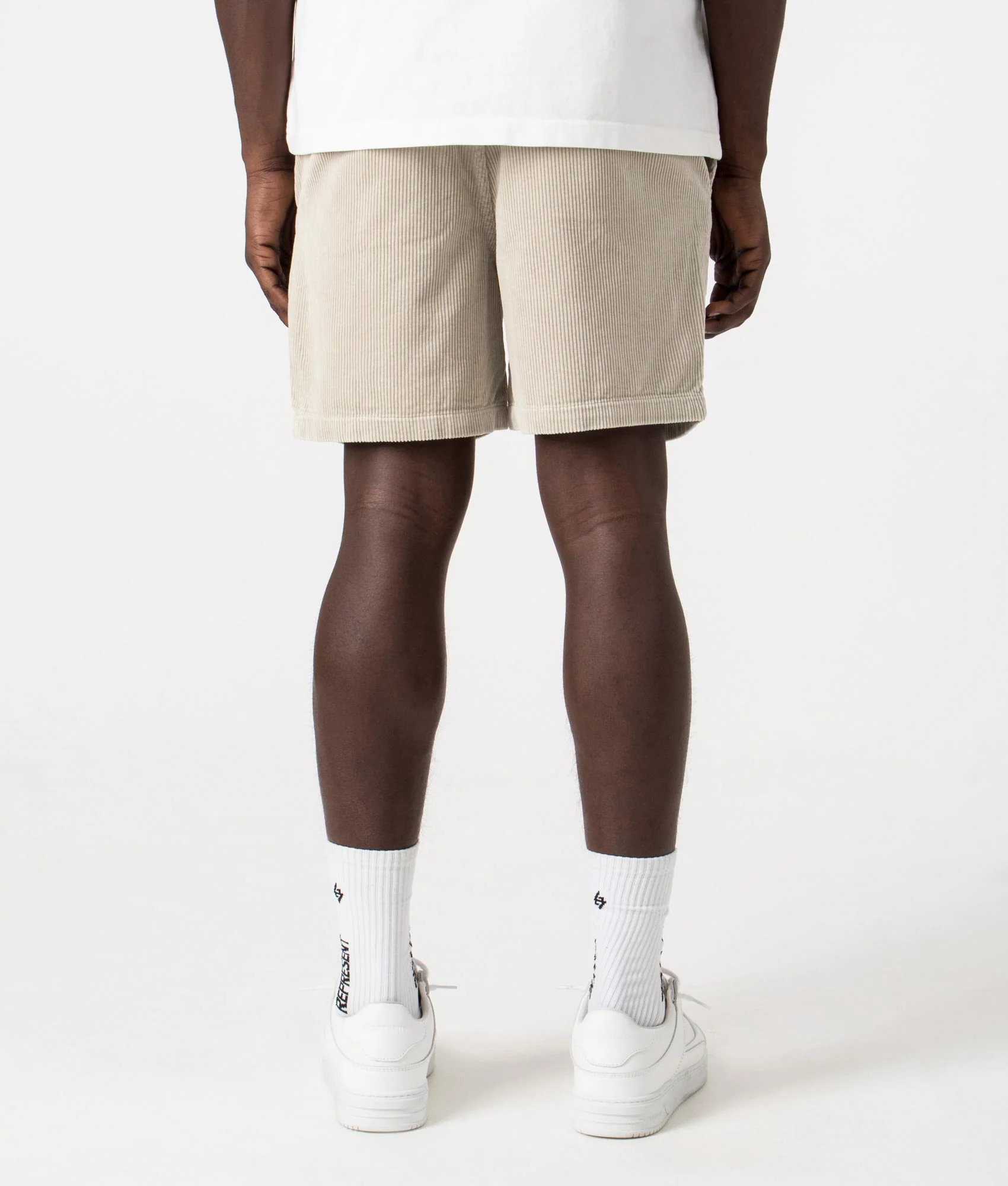 Regular Fit Corduroy Prepster Shorts - Image 4