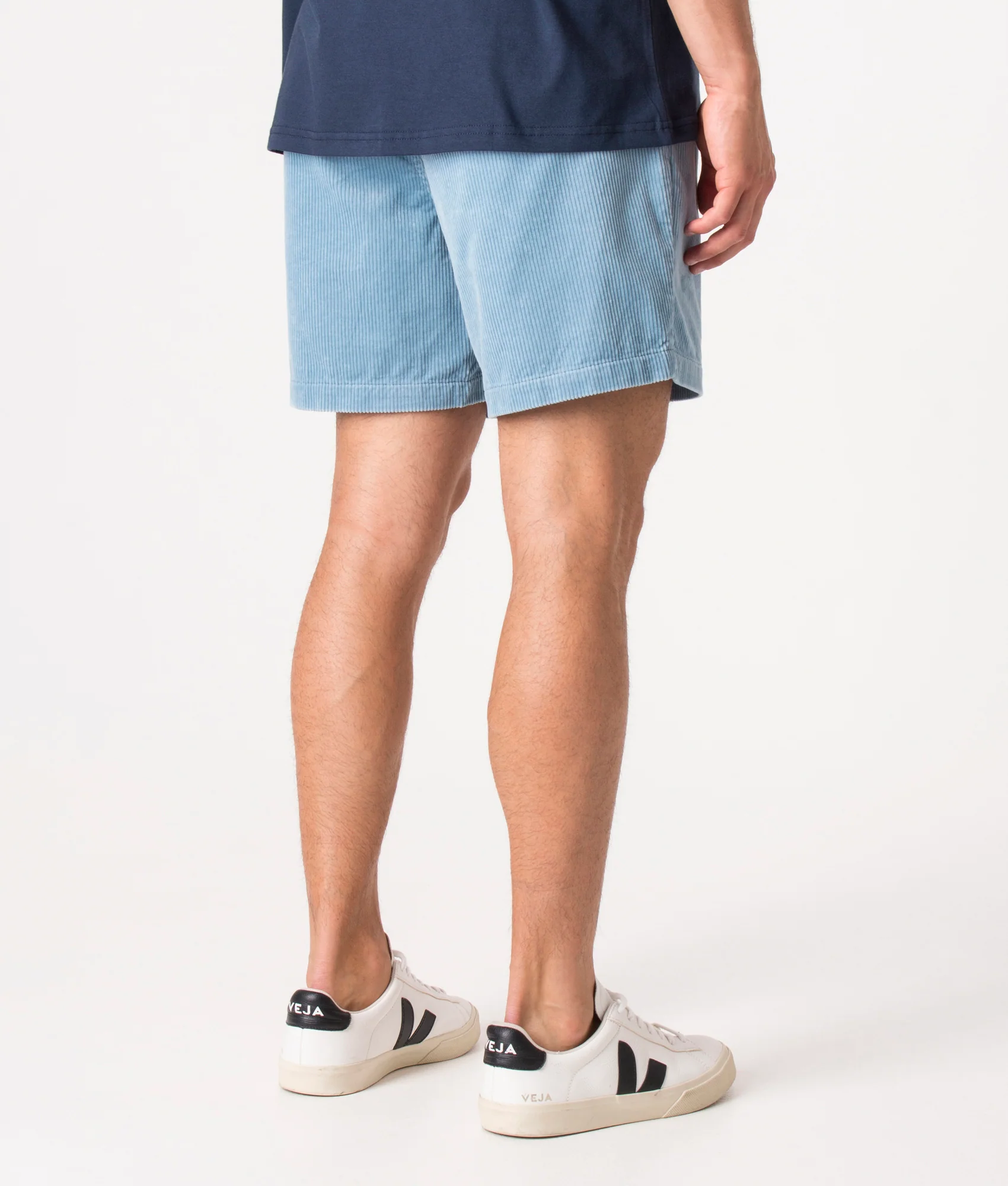 Regular Fit Corduroy Prepster Shorts - Image 4