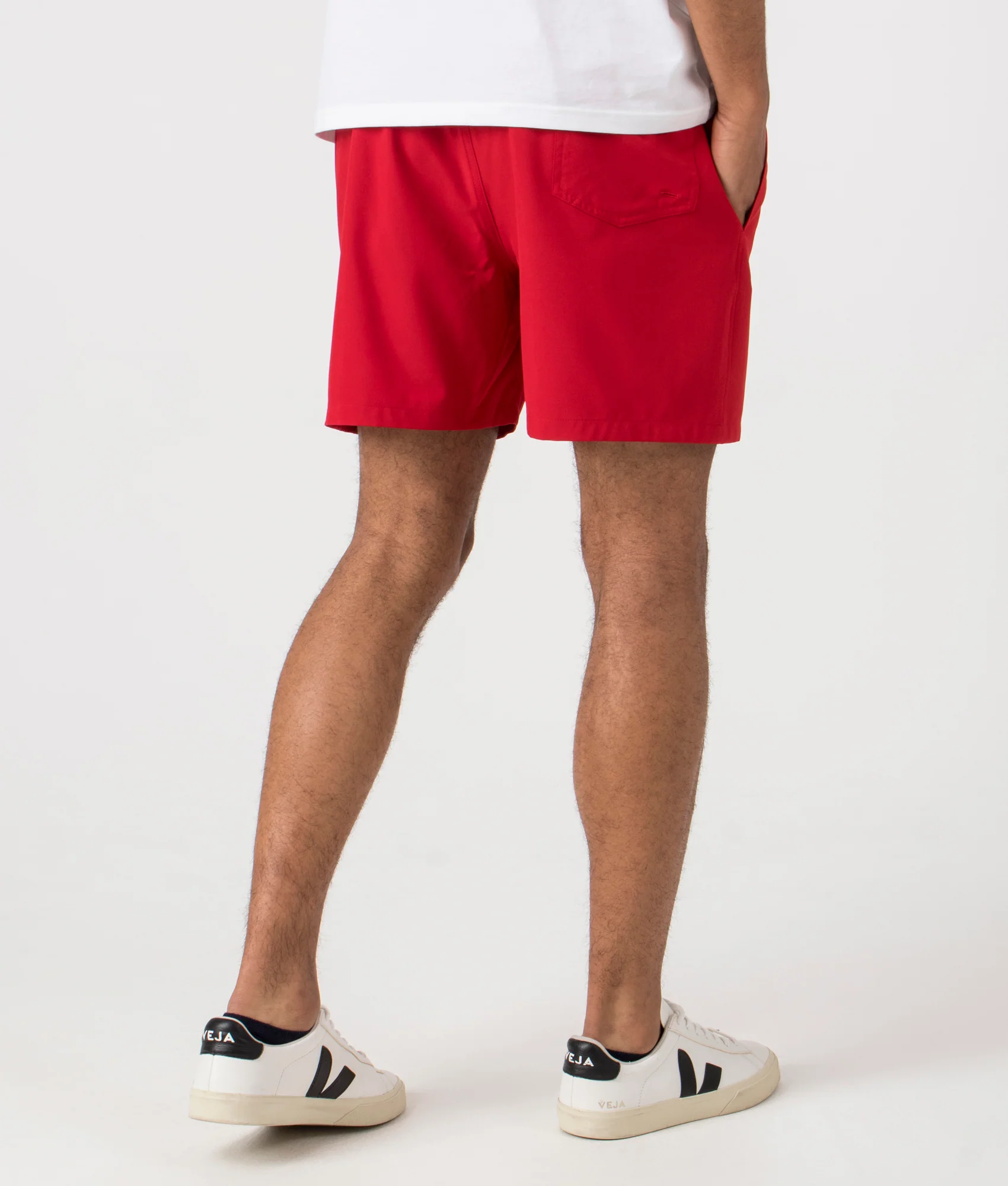 Regular Fit Traveler Mid Swim Shorts - Image 4