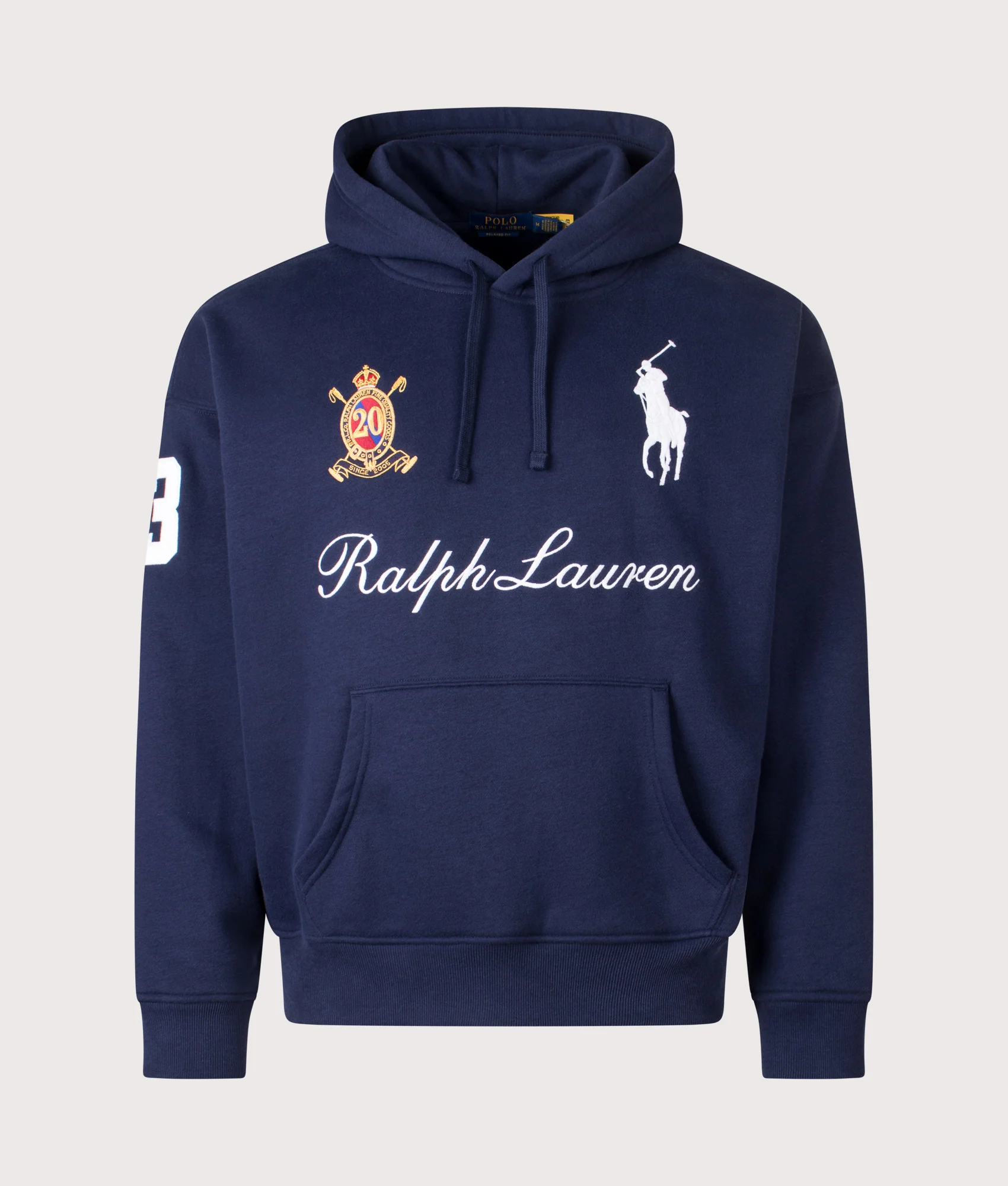Relaxed Fit Big Pony 20th Anniversary Hoodie - Image 2