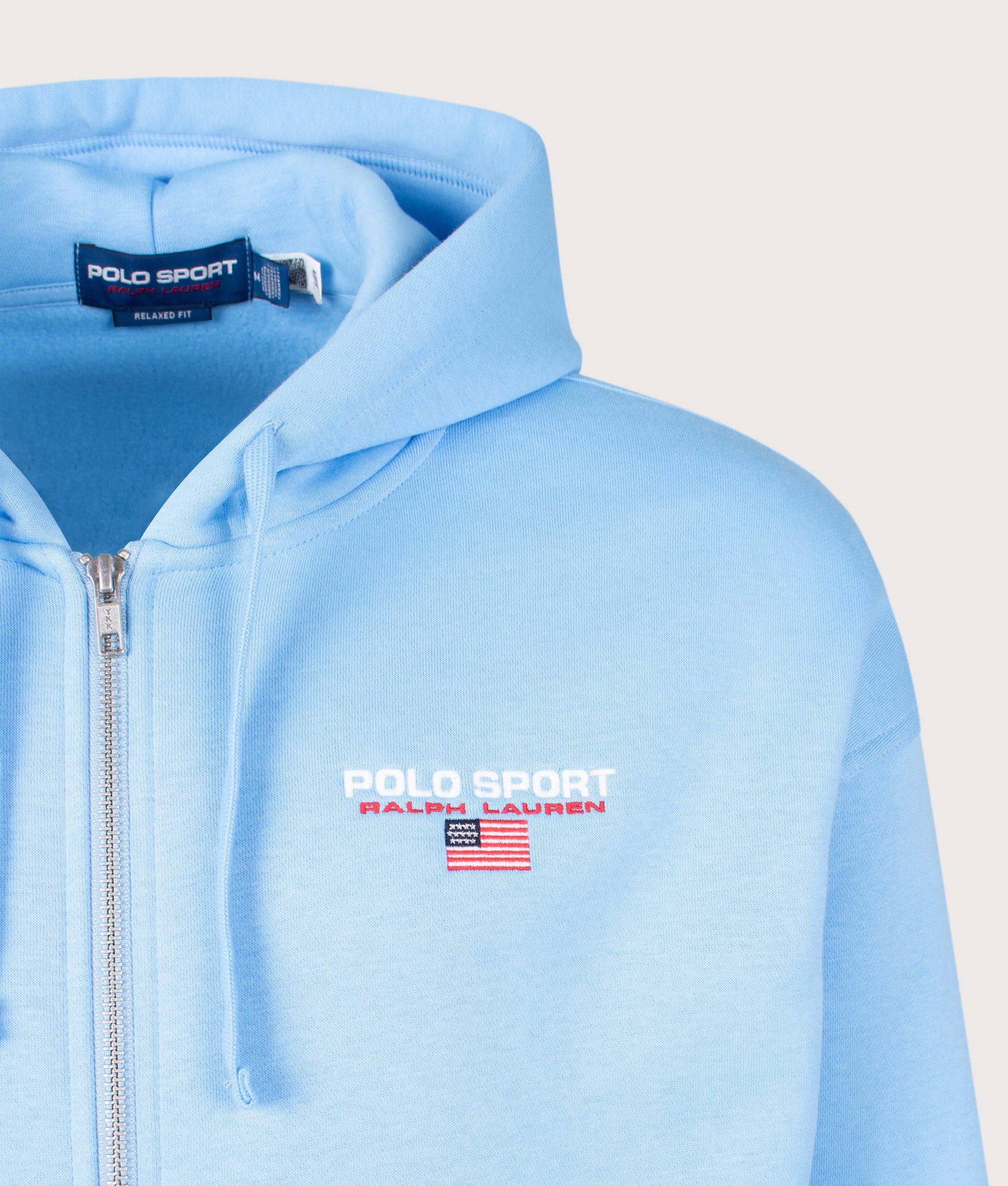 Relaxed Fit Polo Sport Flag Logo Hoodie - Image 2