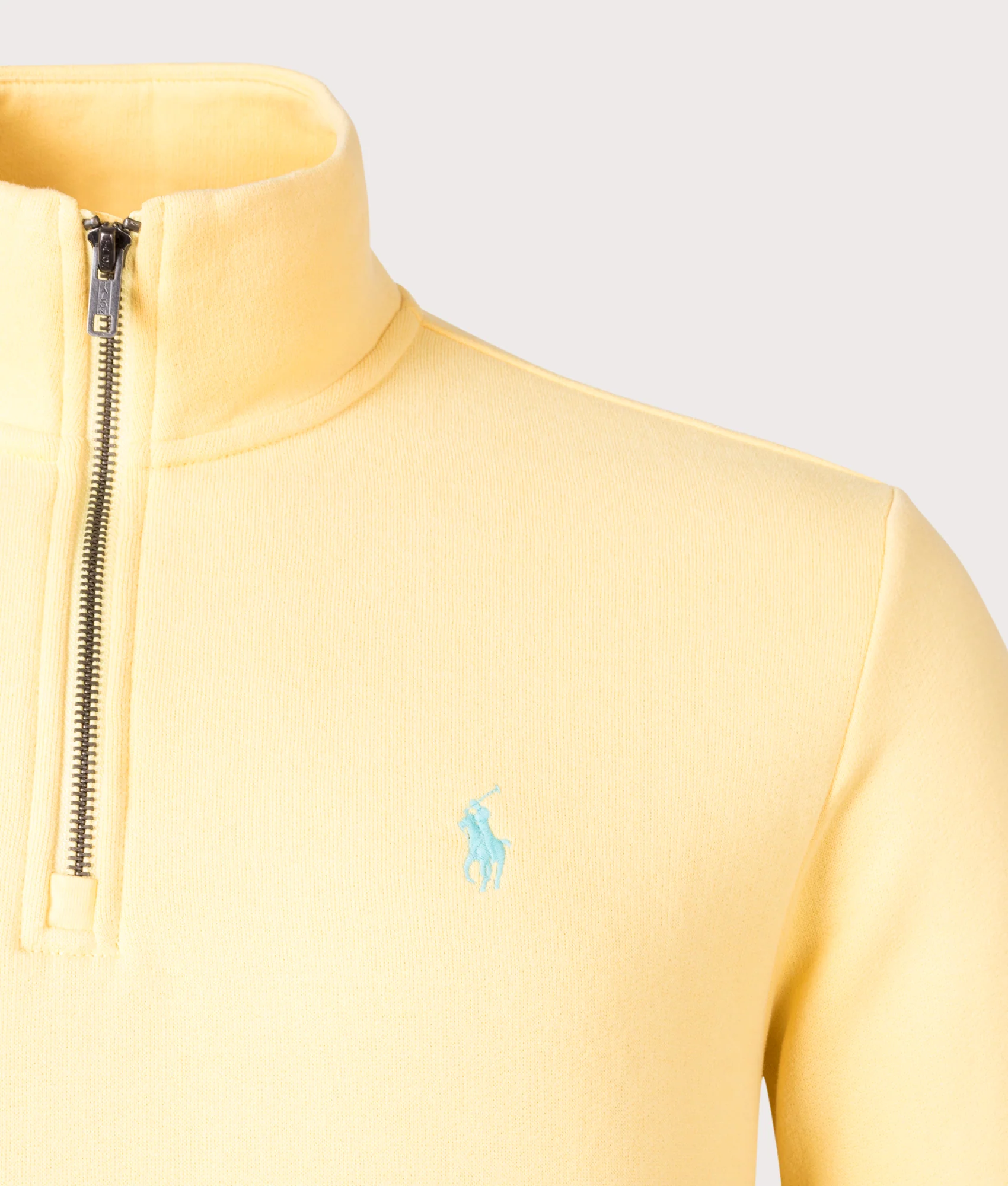 Relaxed Fit Quarter Zip RL Fleece Sweatshirt - Image 2