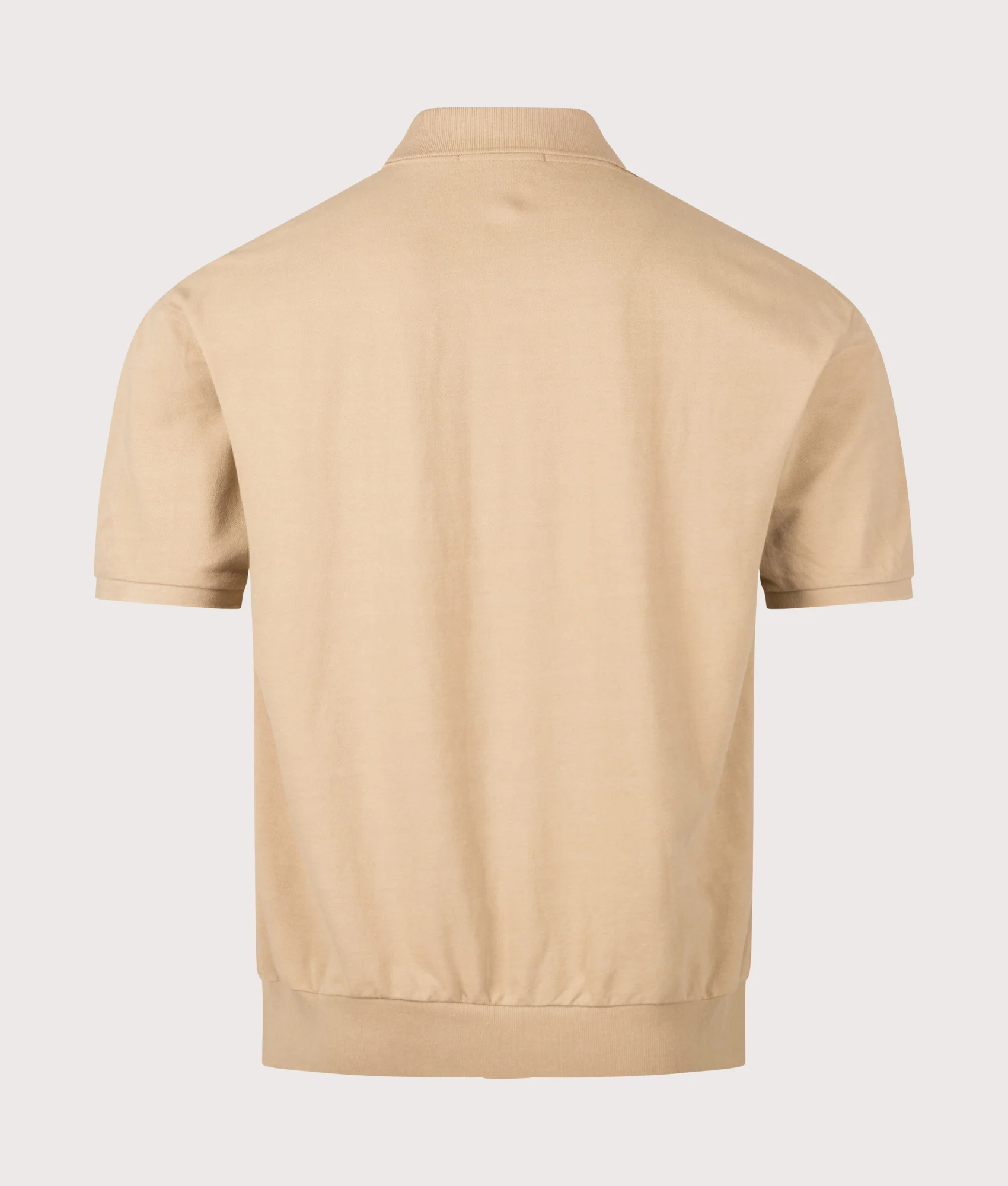 Relaxed Fit Short Sleeve Cotton Mesh Shirt - Image 4