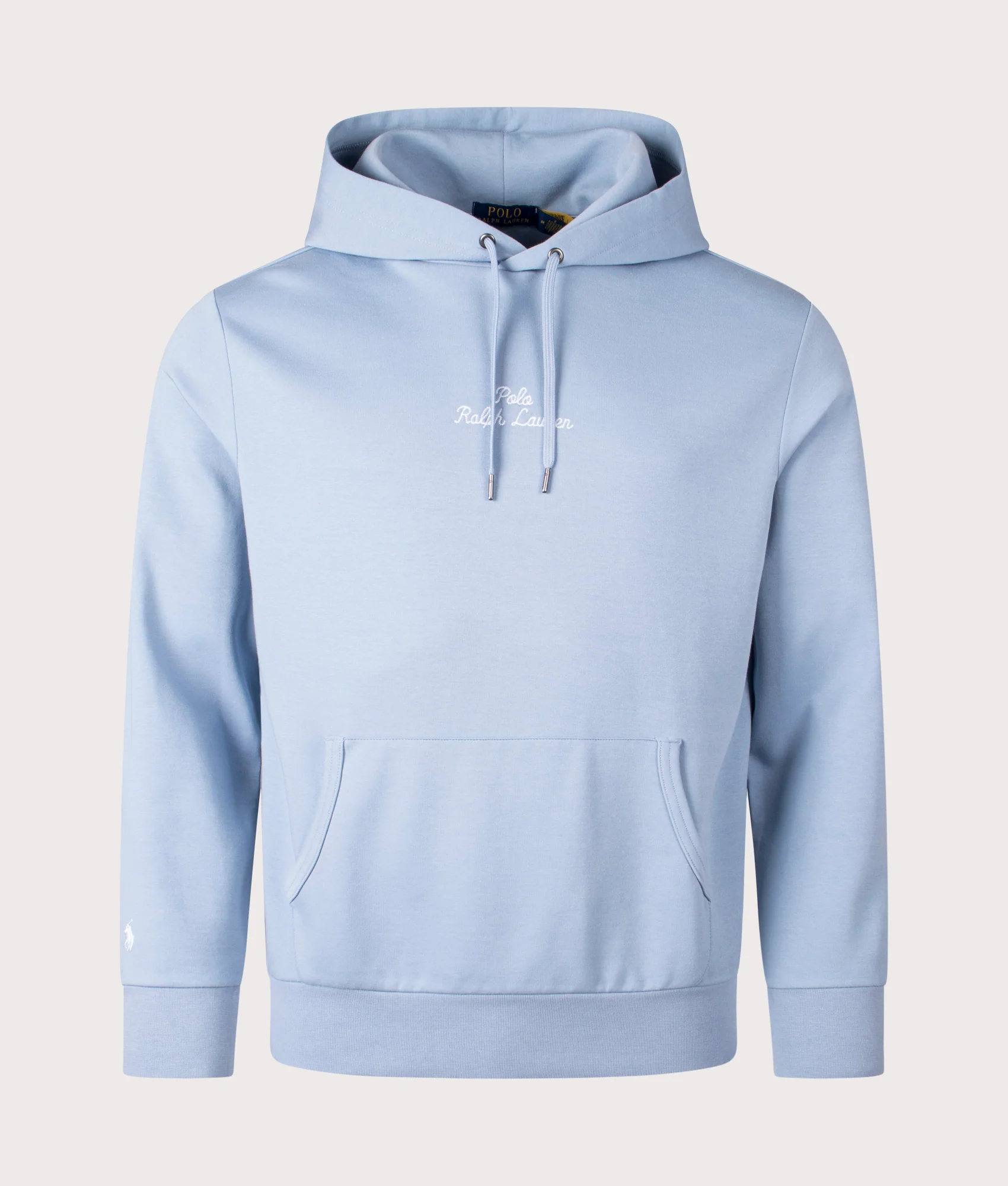 Script Chest Logo Hoodie