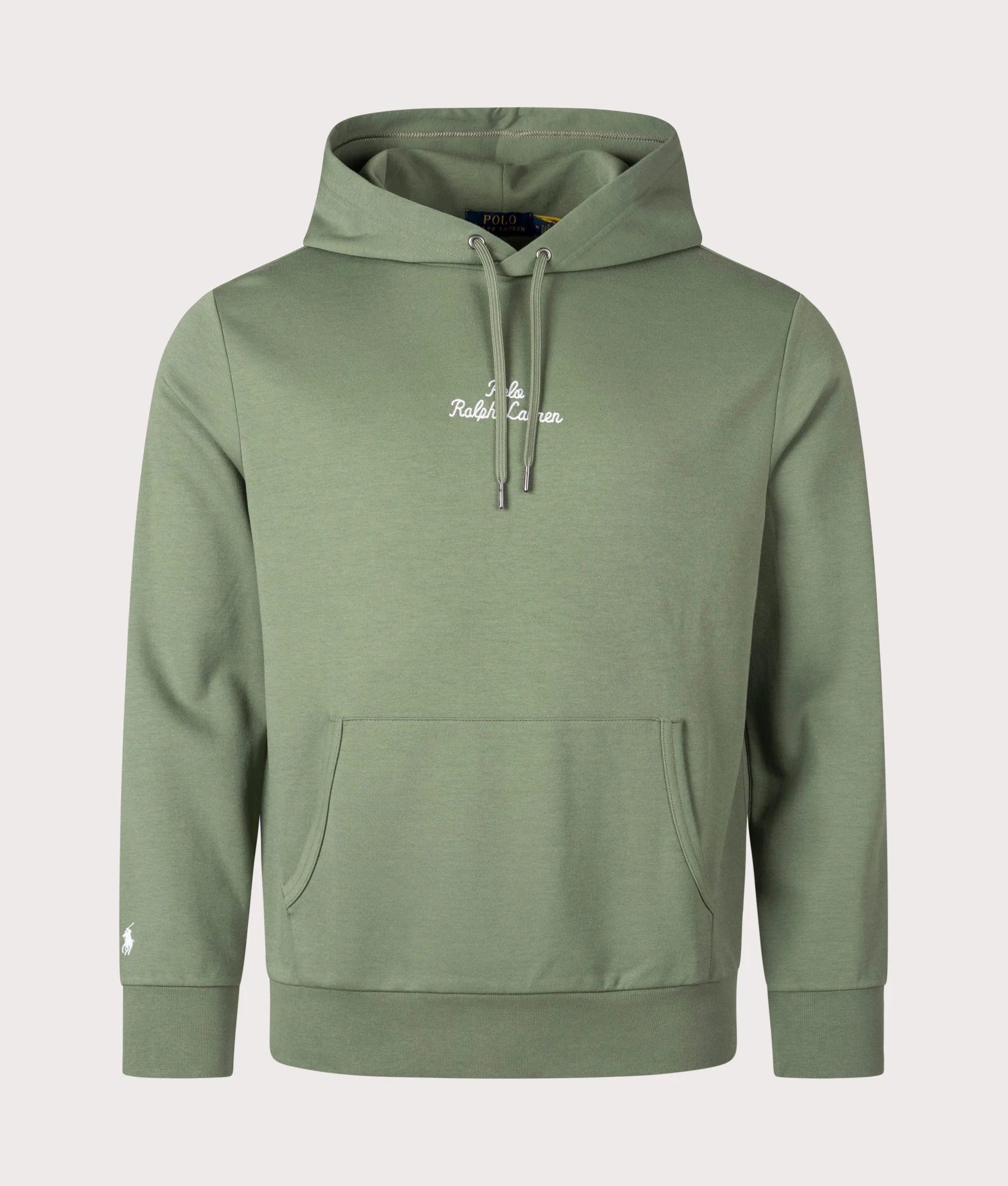 Script Chest Logo Hoodie