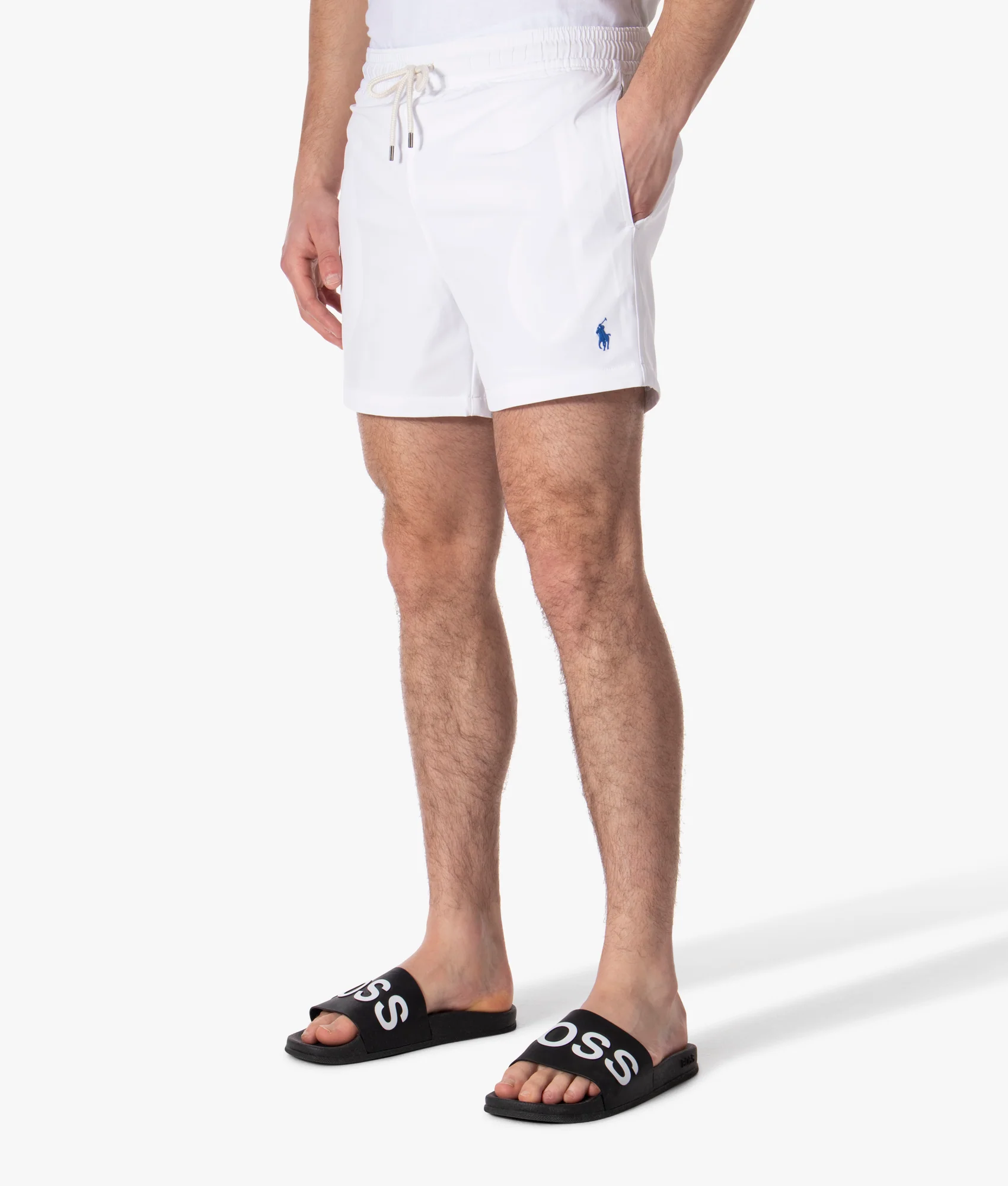 Slim Fit Traveler Mid Swim Shorts