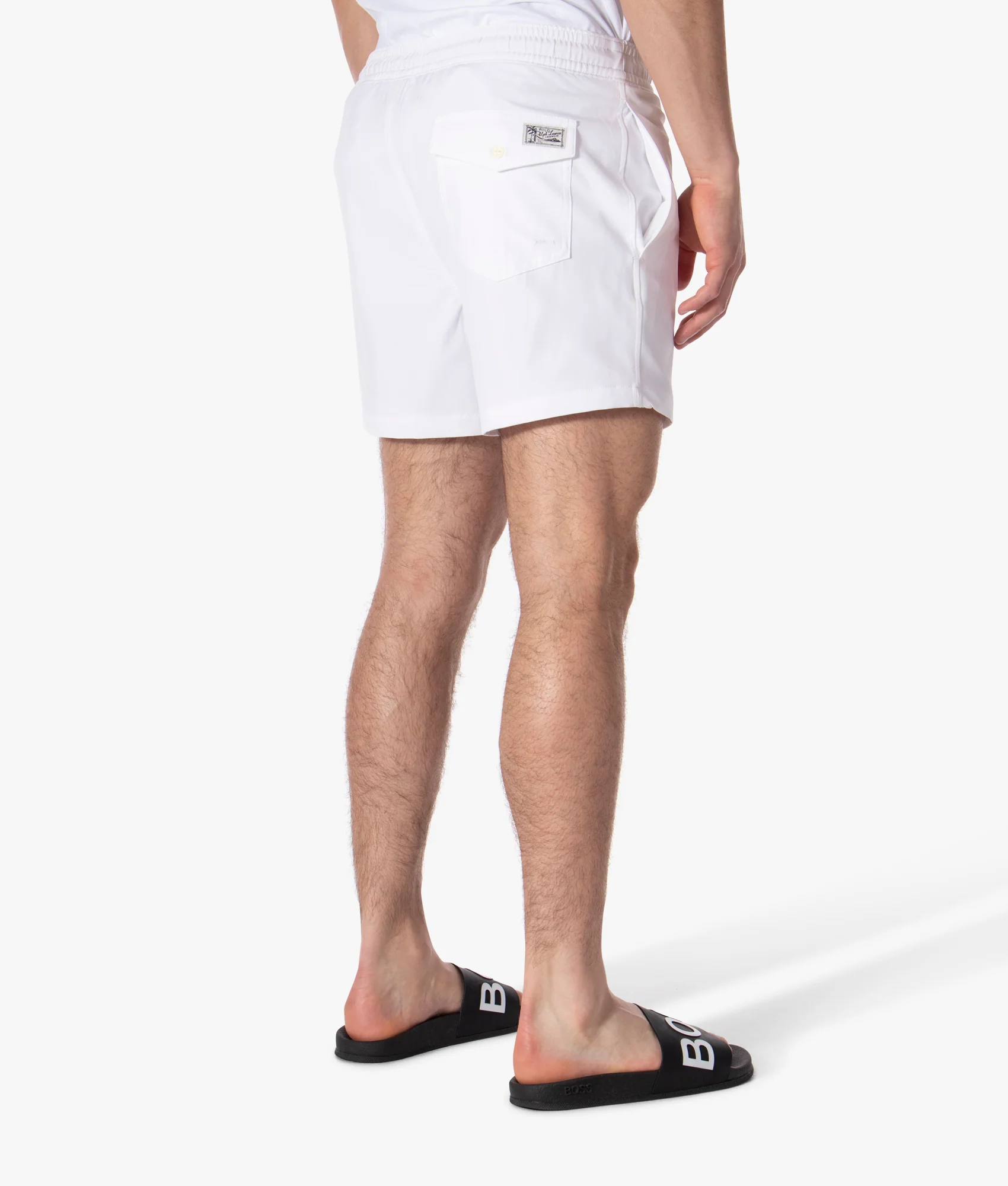 Slim Fit Traveler Mid Swim Shorts - Image 5