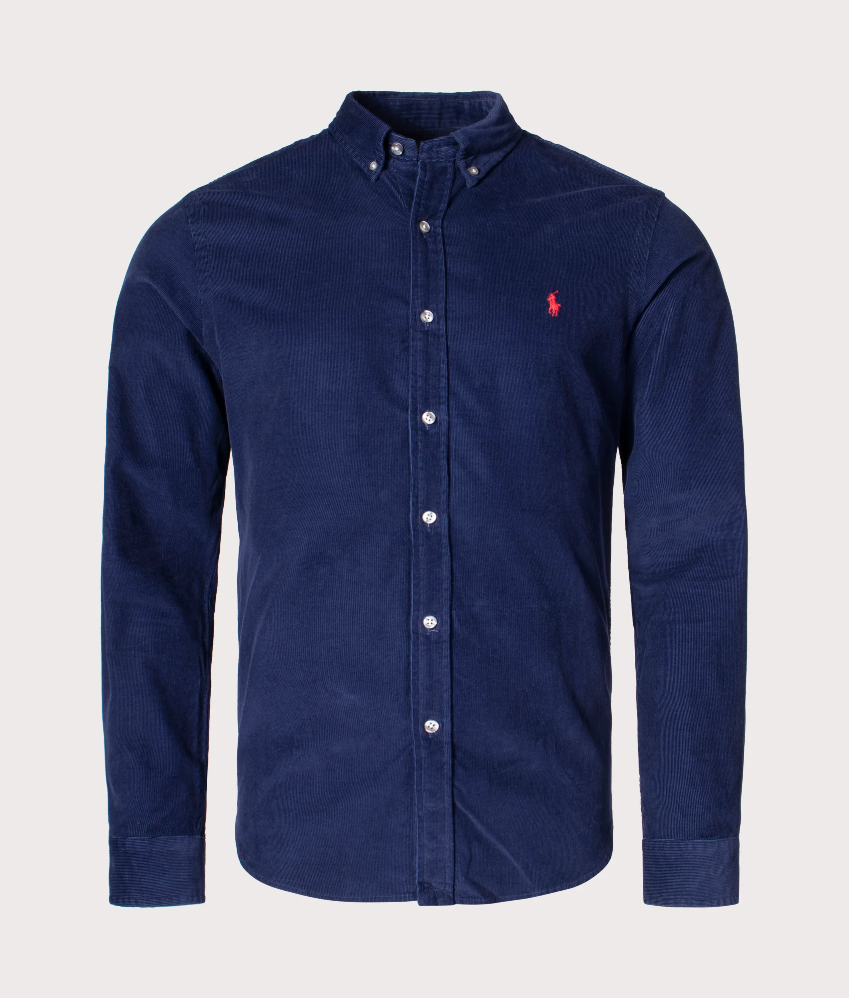 Slim Fit Corduroy Shirt - Image 2
