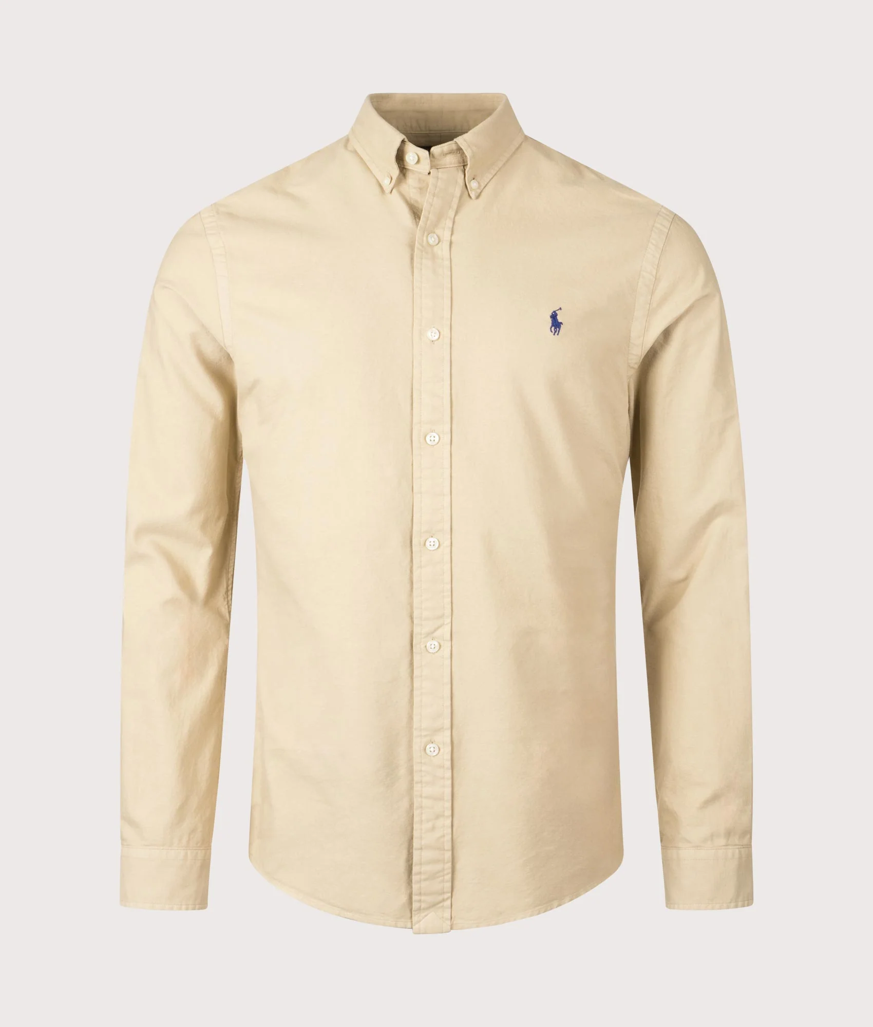 Slim Fit Garment-Dyed Oxford Shirt