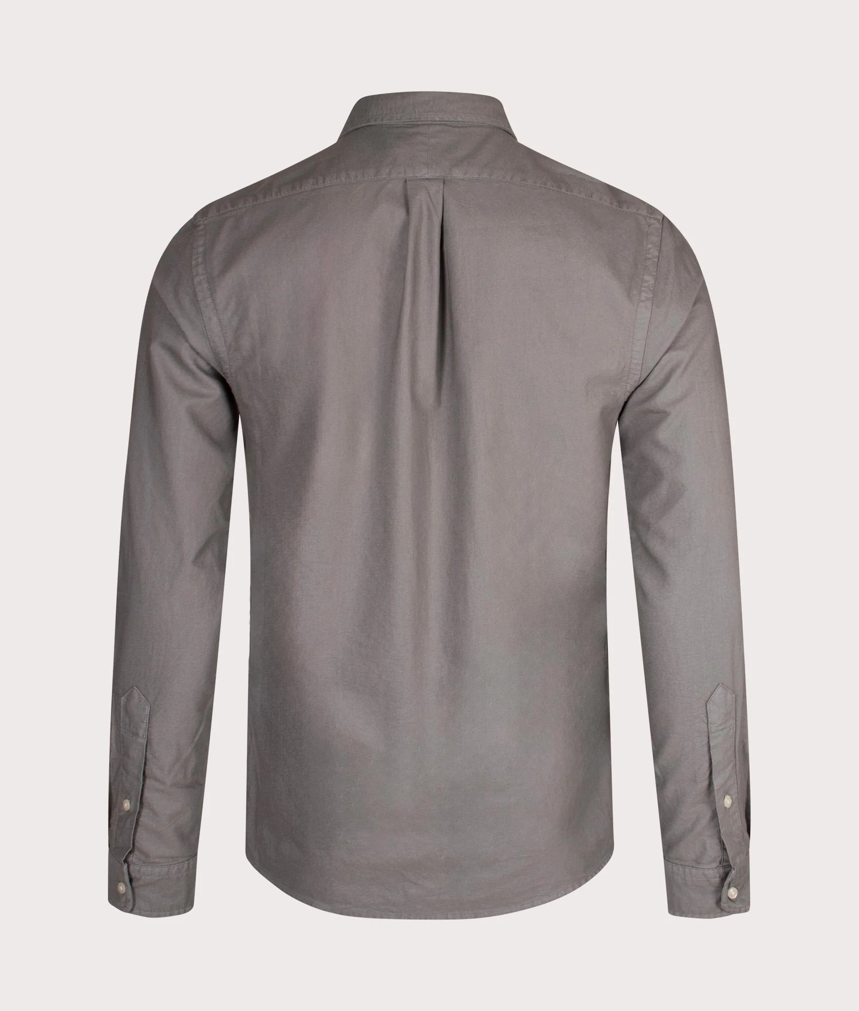 Slim Fit Garment-Dyed Oxford Shirt - Image 3