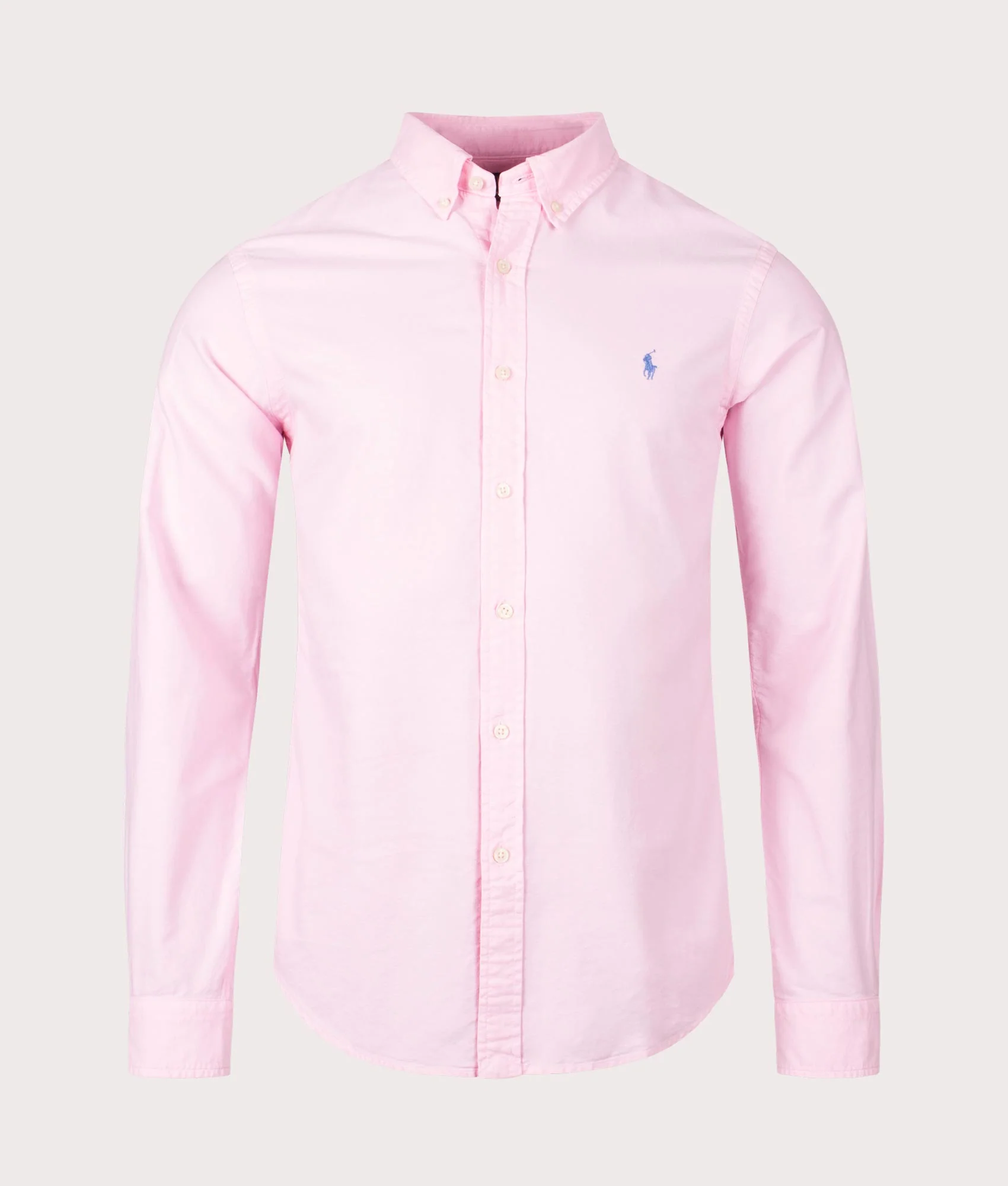 Slim Fit Garment-Dyed Oxford Shirt