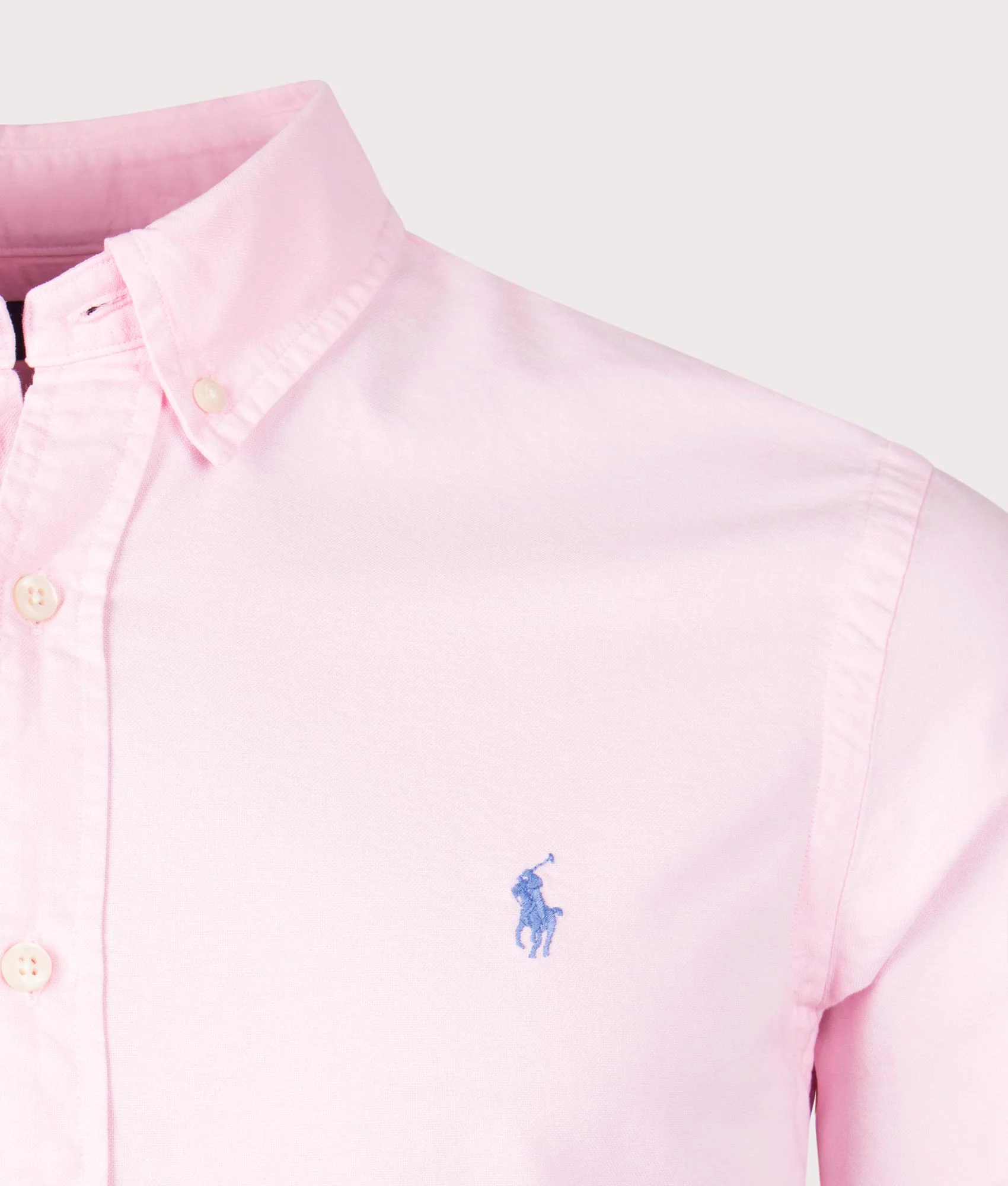 Slim Fit Garment-Dyed Oxford Shirt - Image 2