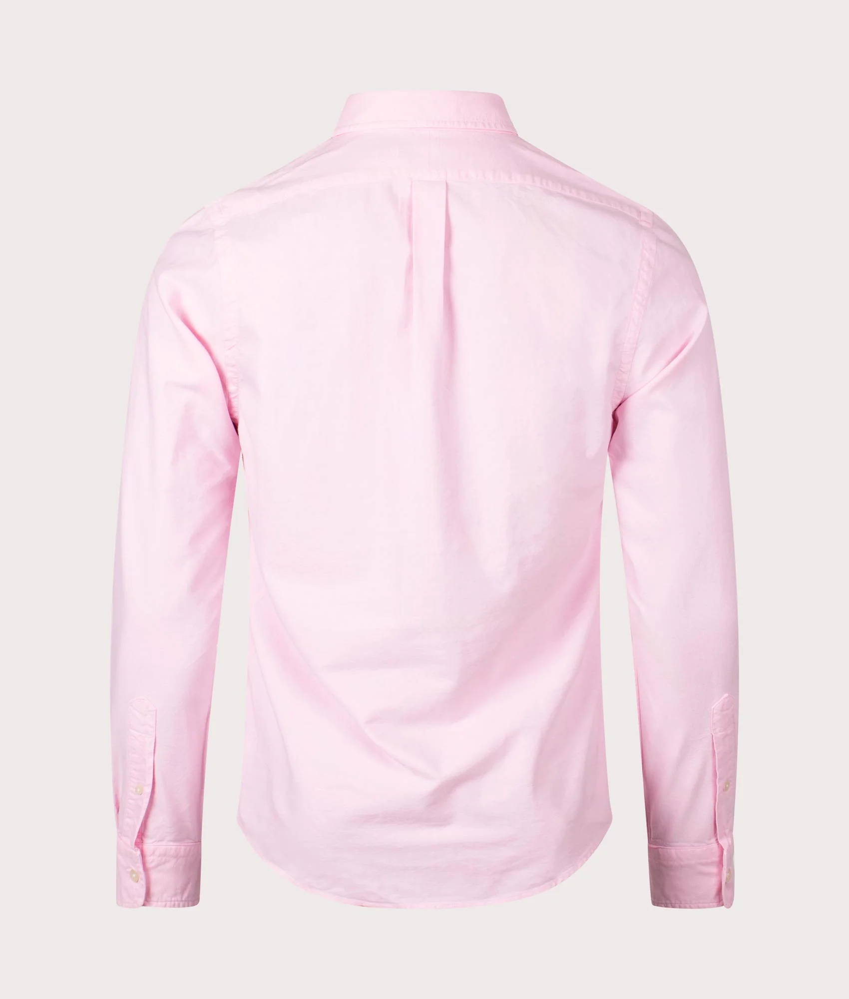 Slim Fit Garment-Dyed Oxford Shirt - Image 3