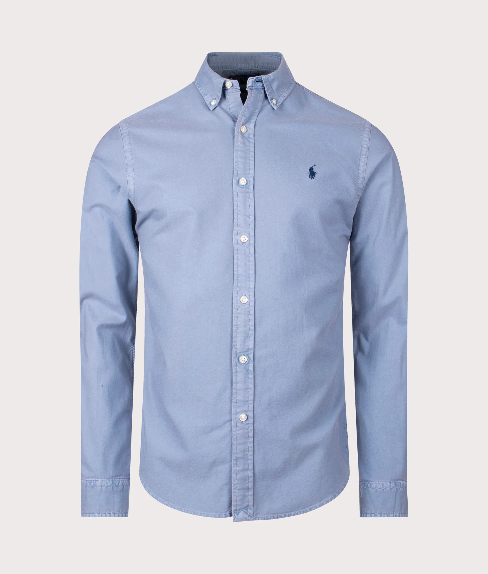 Slim Fit Garment-Dyed Oxford Shirt