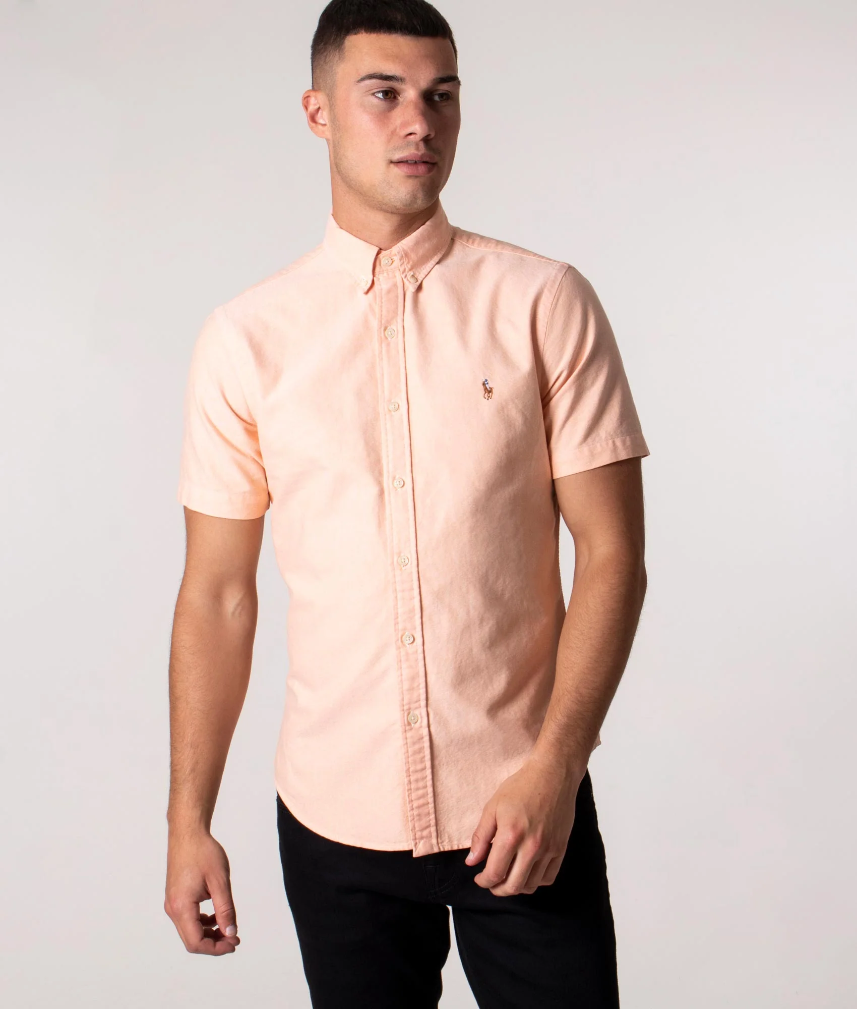 Slim Fit Lightweight Short Sleeve Shirt - Image 2