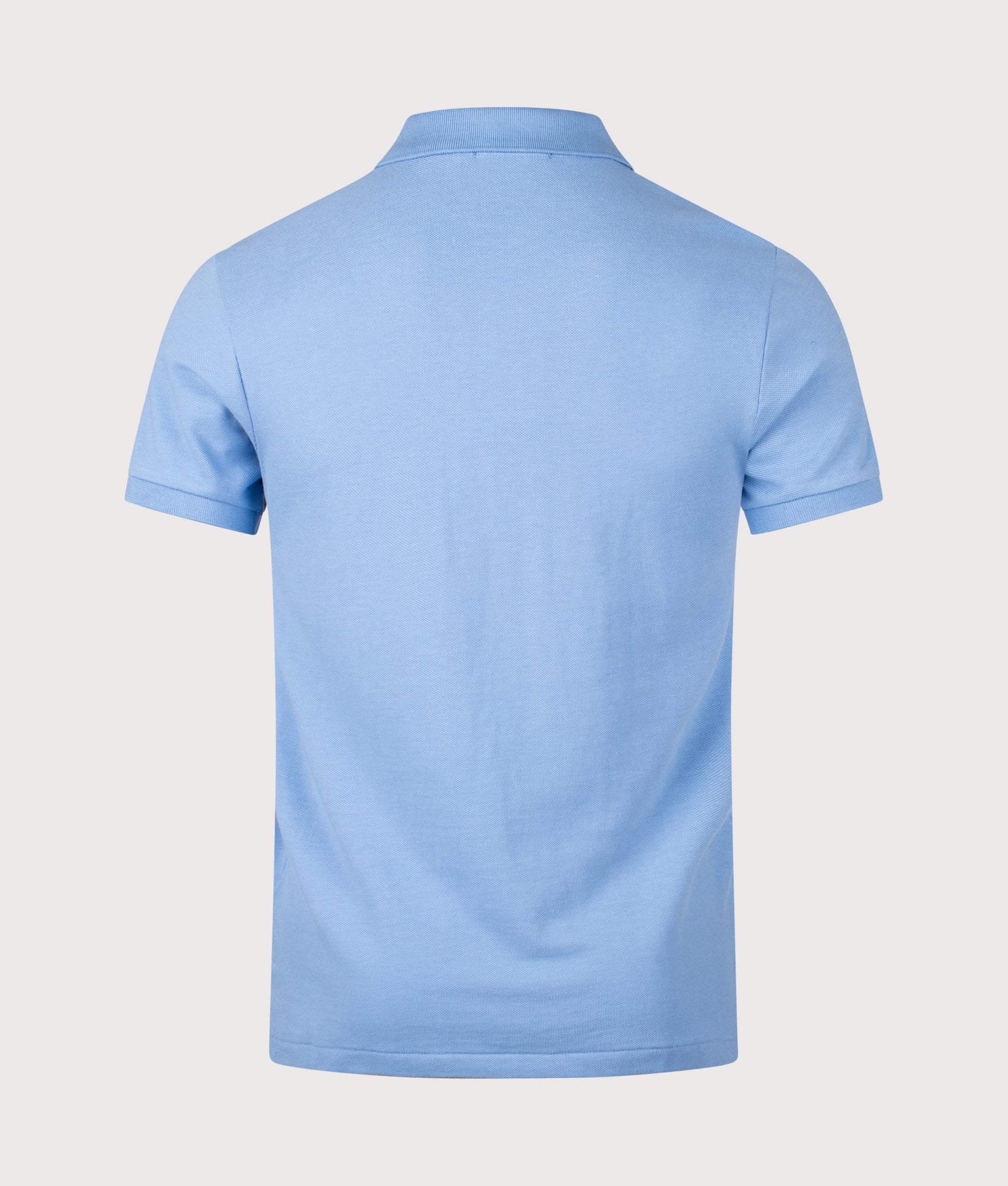 Slim Fit Mesh Polo Shirt - Image 3