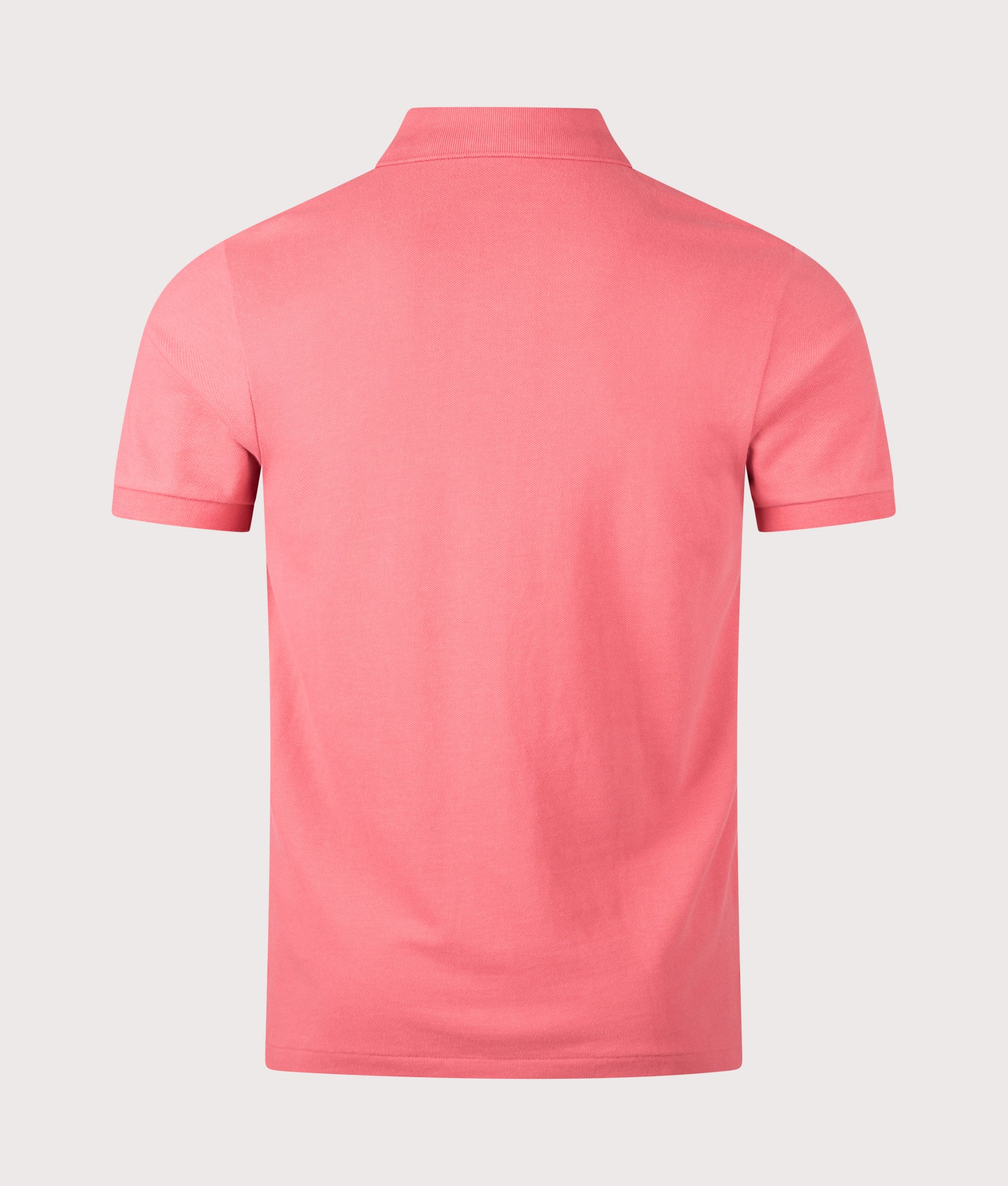 Slim Fit Mesh Polo Shirt - Image 3
