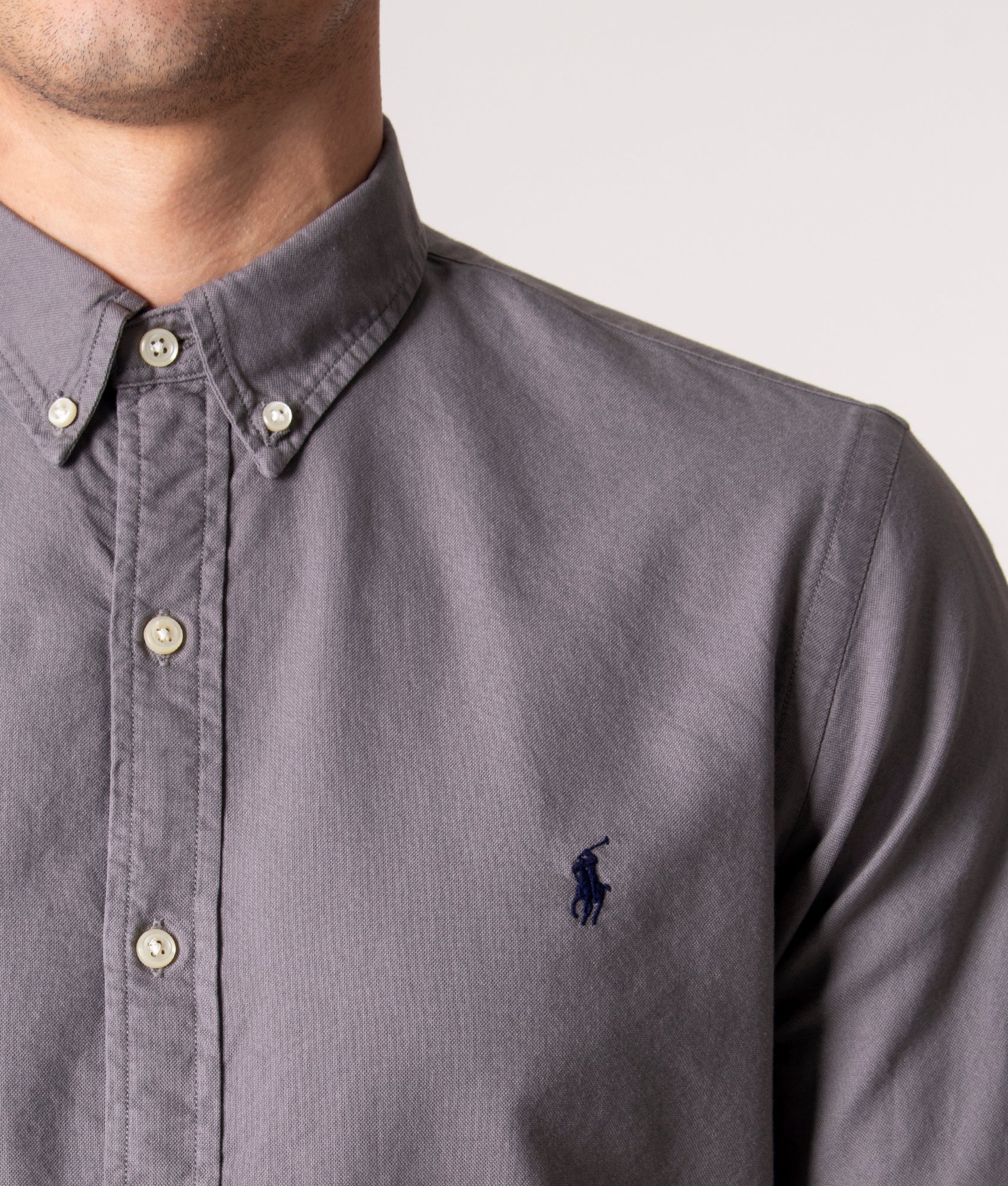 Slim Fit Oxford Shirt - Image 3