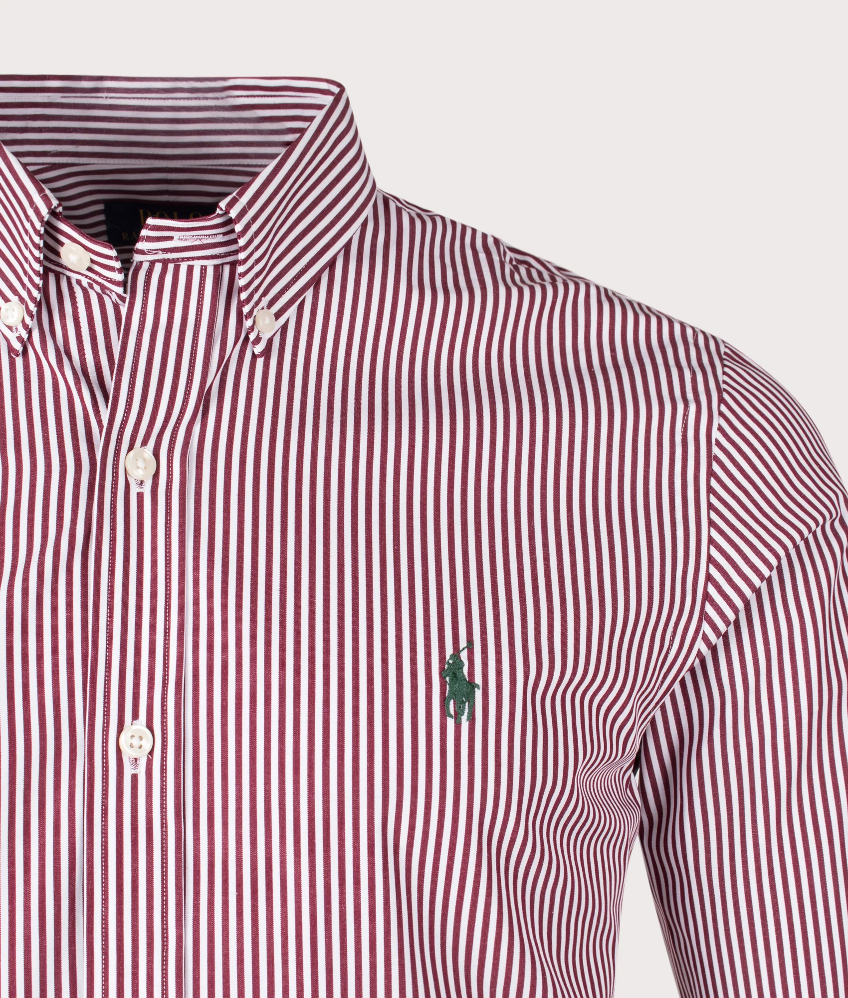 Slim Fit Striped Poplin Shirt - Image 2