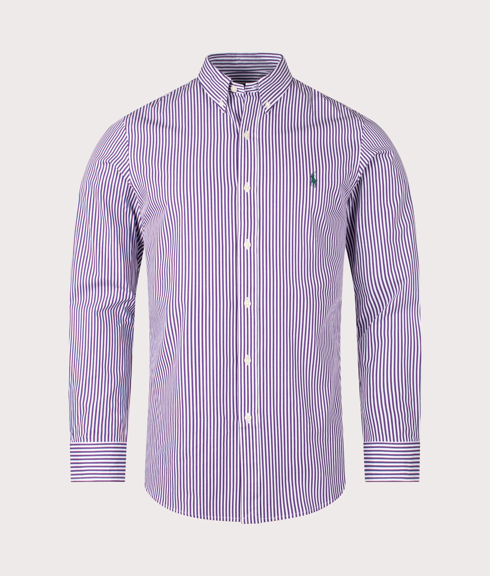 Slim Fit Striped Poplin Shirt