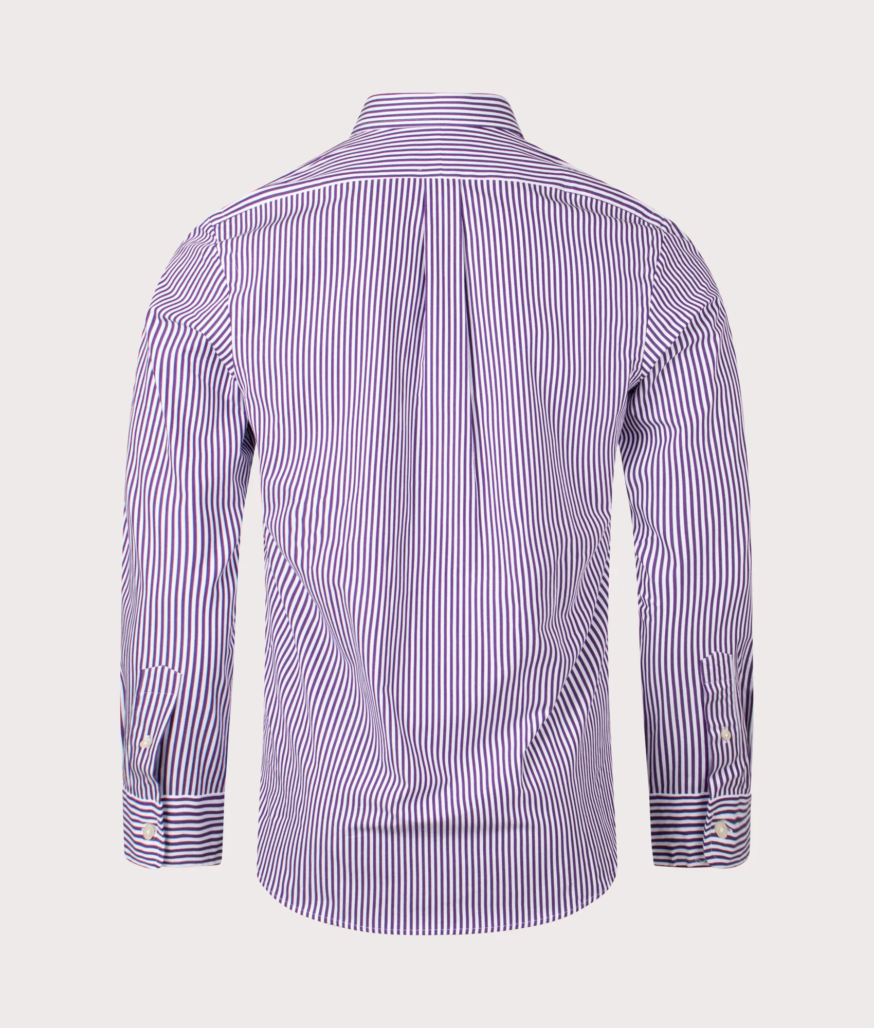 Slim Fit Striped Poplin Shirt - Image 3