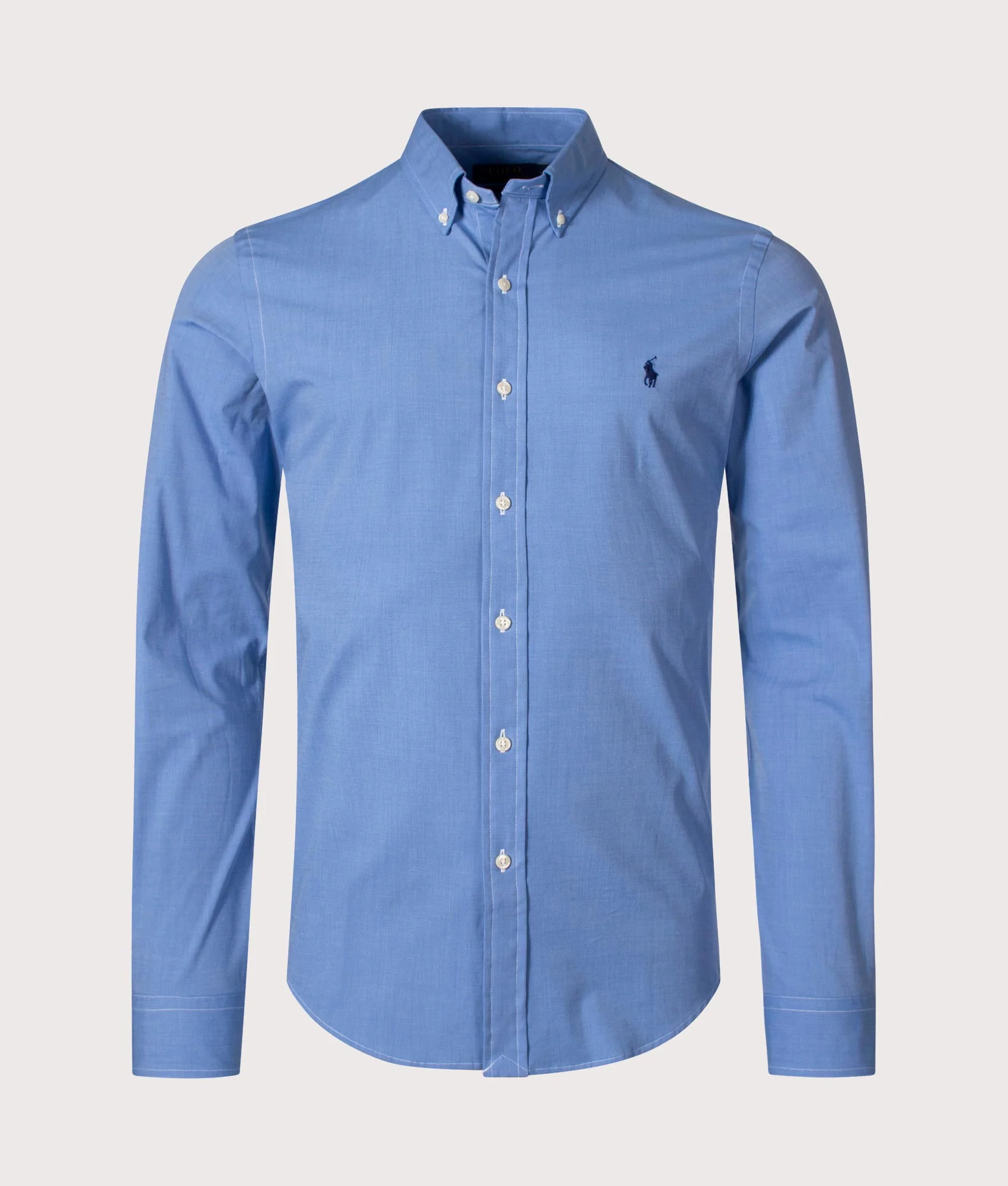 Slim Fit Stretch Poplin Shirt