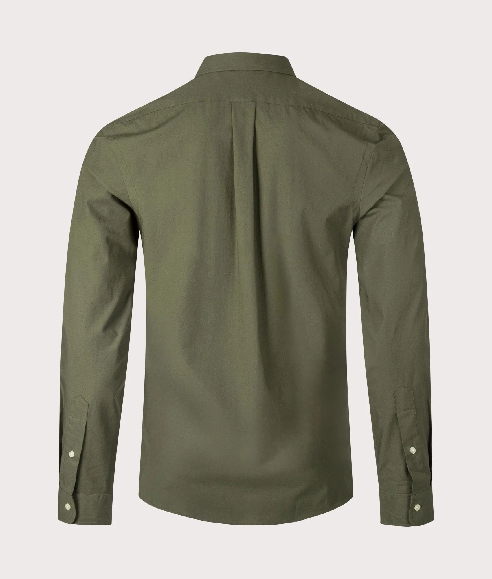 Slim Fit Stretch Poplin Shirt - Image 3