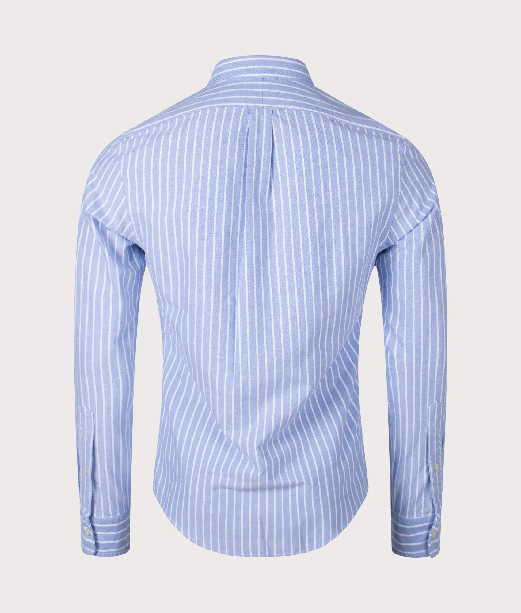 Slim Fit Lightweight Striped Oxford Shirt - Image 3