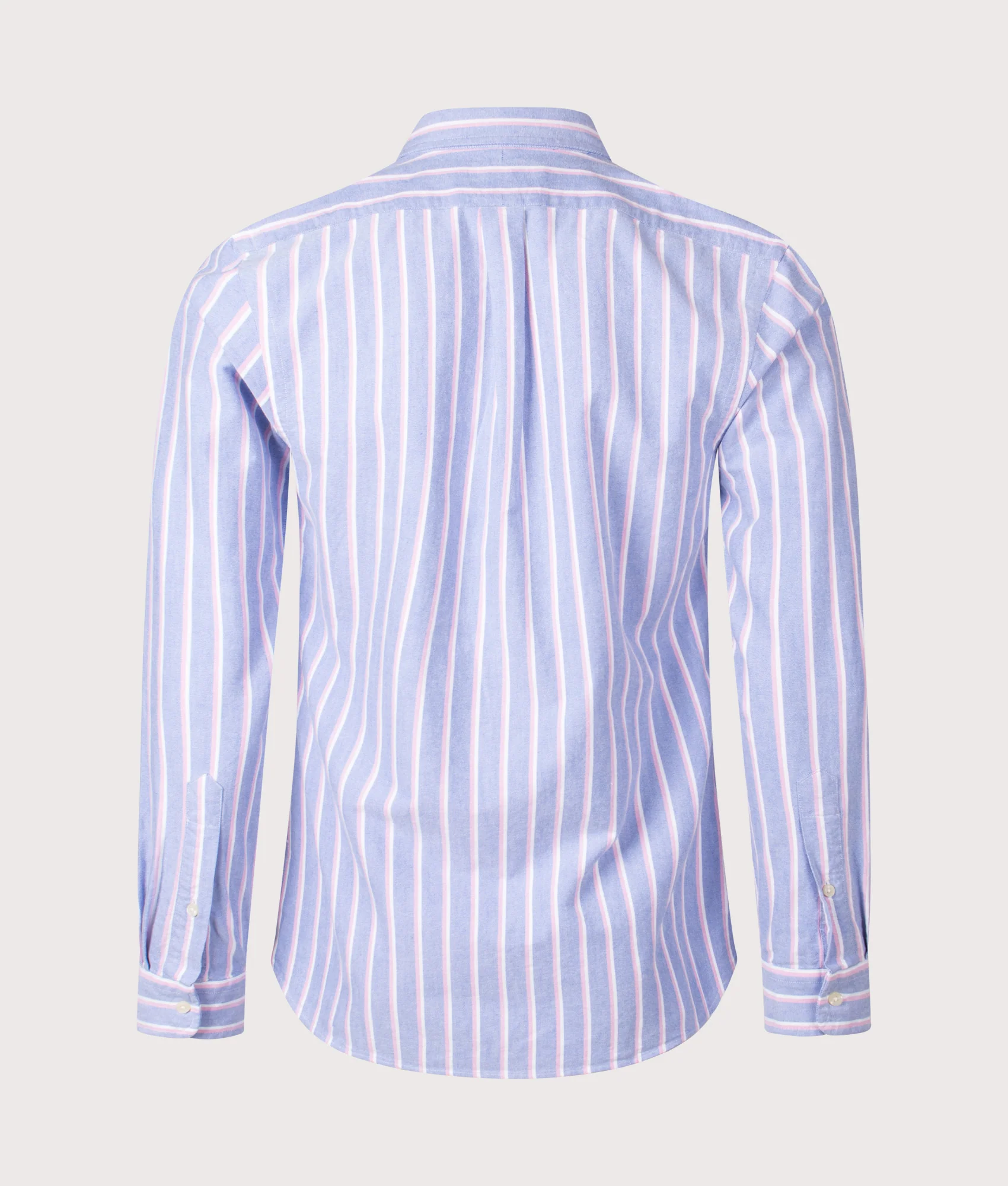 Slim Fit Striped Oxford Shirt - Image 3