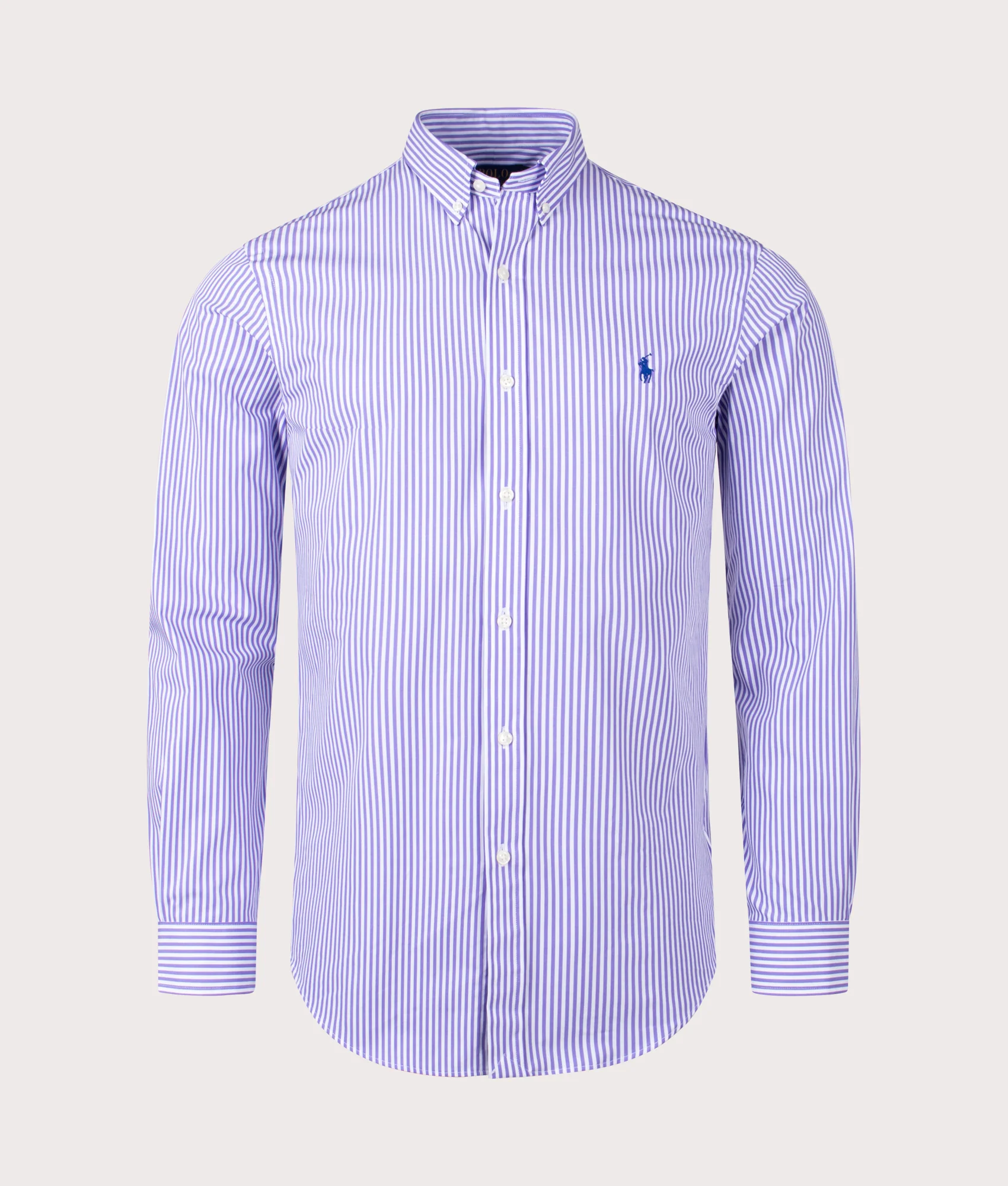 Slim Fit Striped Poplin Shirt