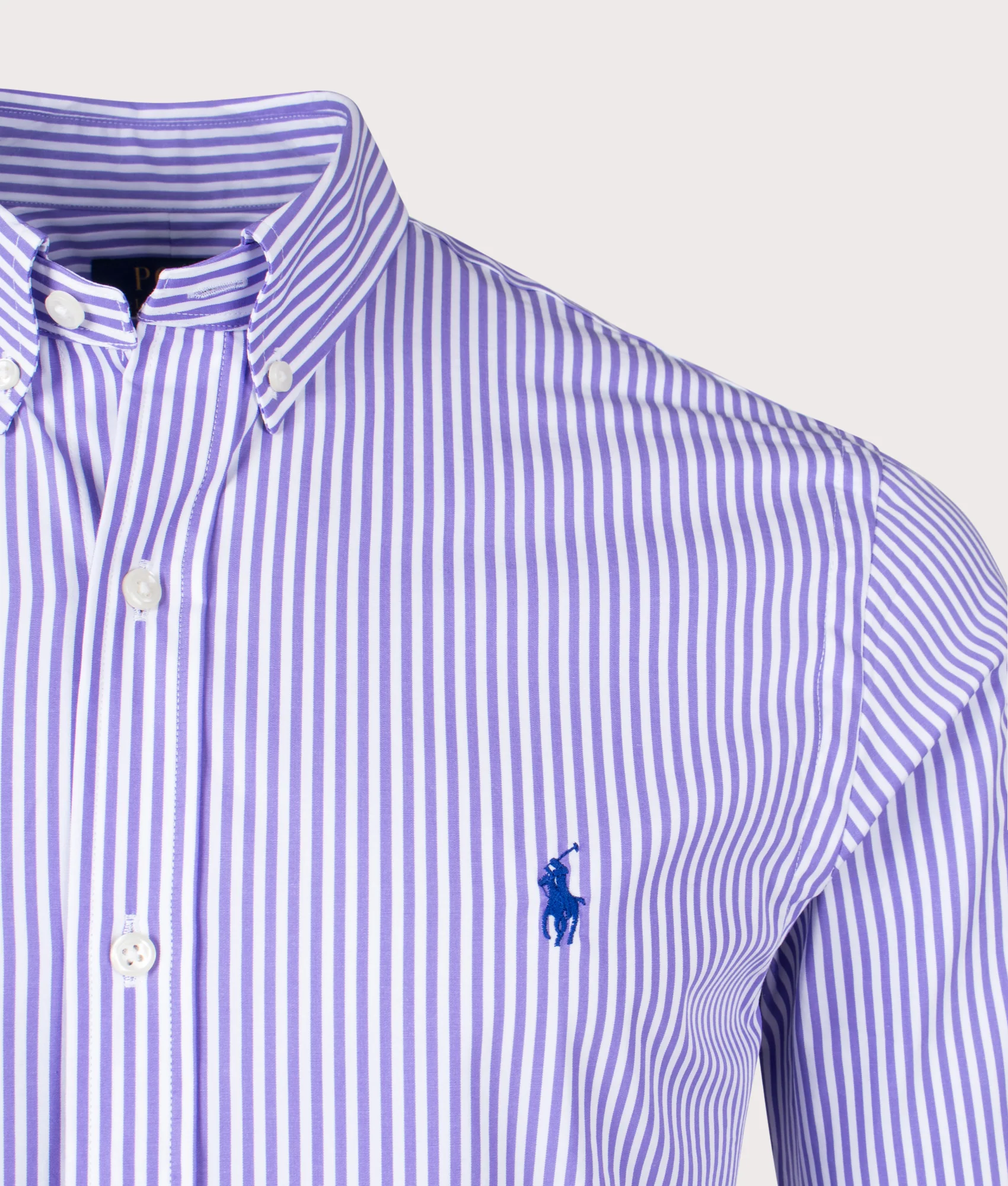Slim Fit Striped Poplin Shirt - Image 2