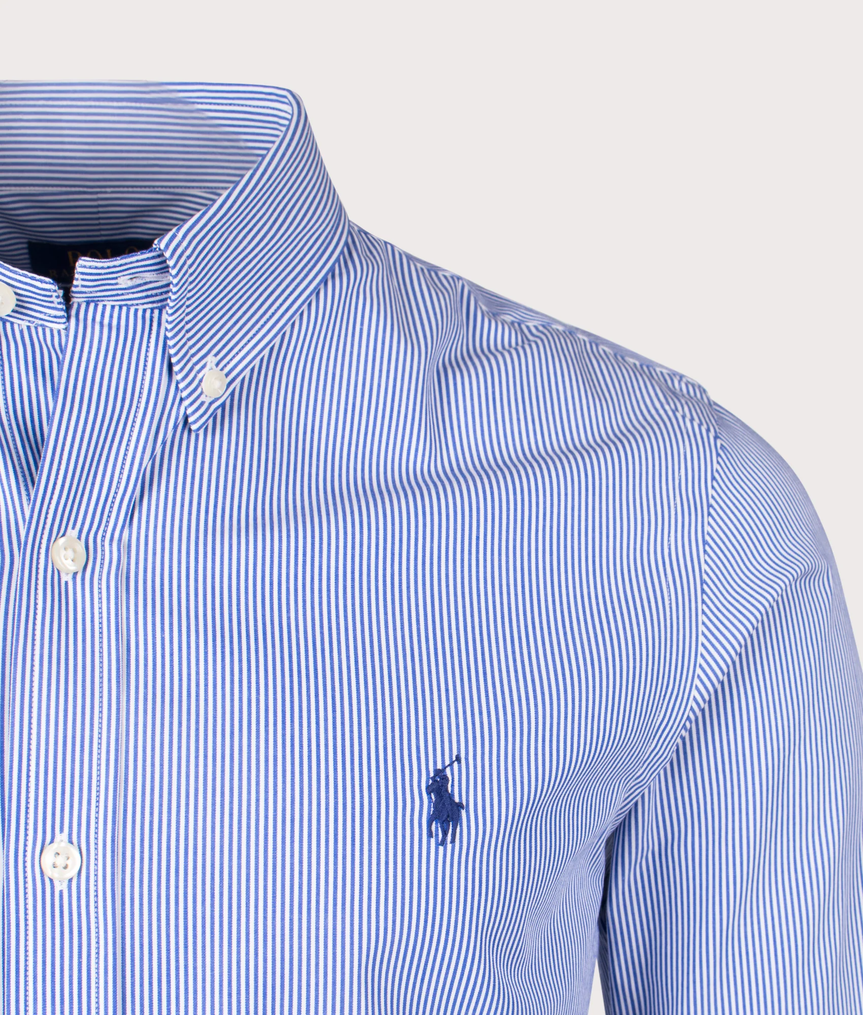 Slim Fit Stretch Poplin Shirt - Image 2