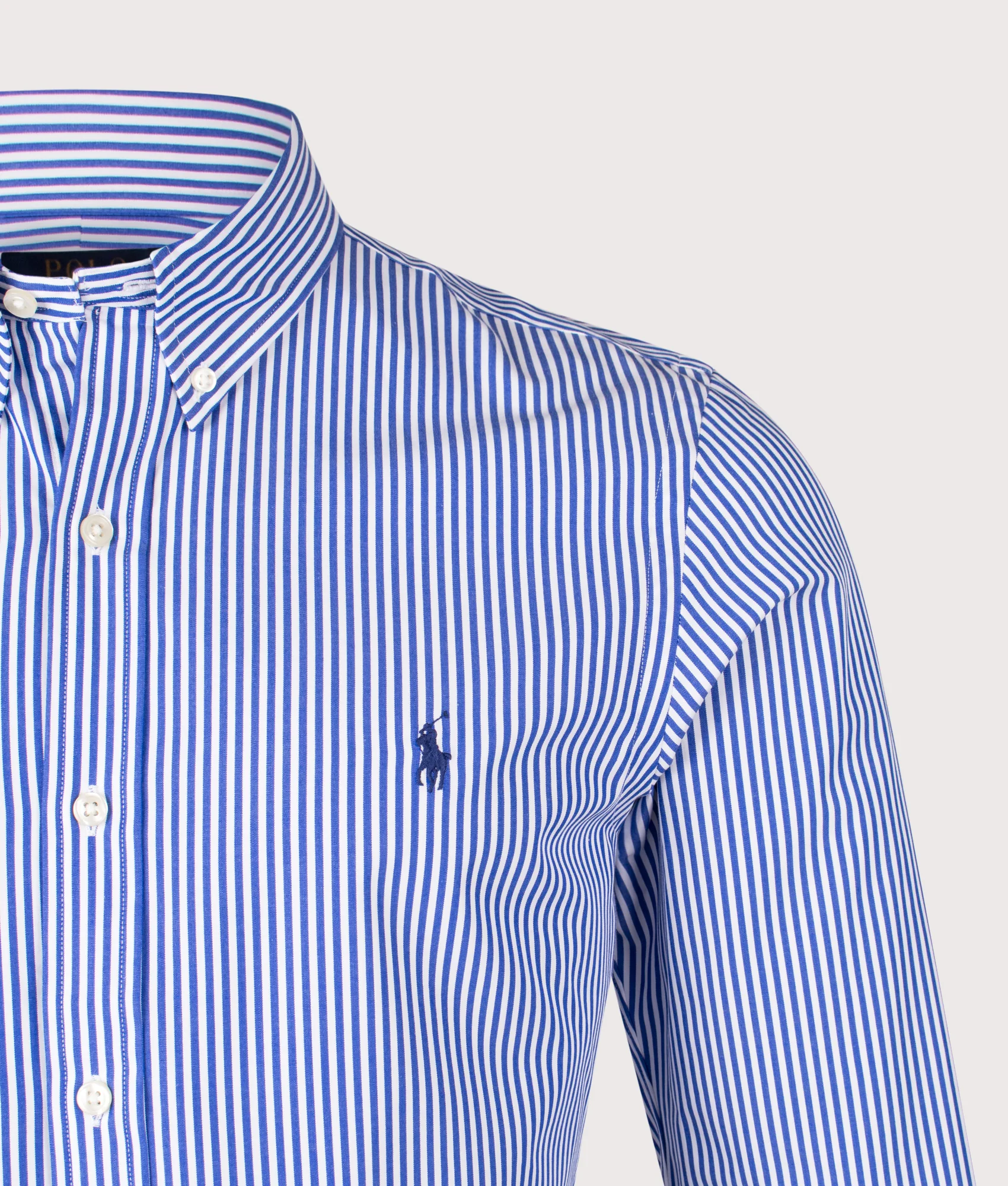 Slim Fit Stretch Poplin Shirt - Image 3