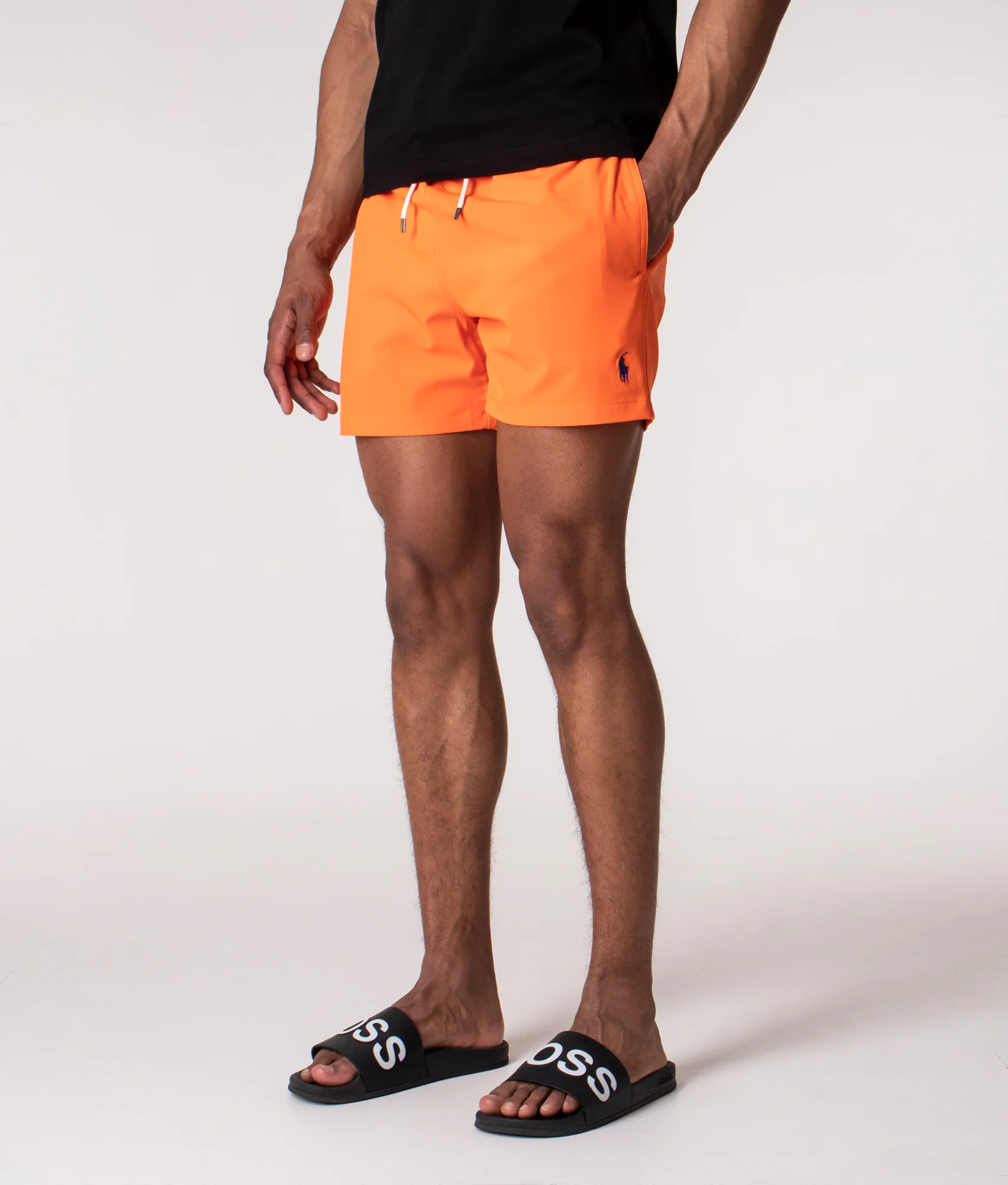 Slim Fit Traveler Mid Swim Shorts