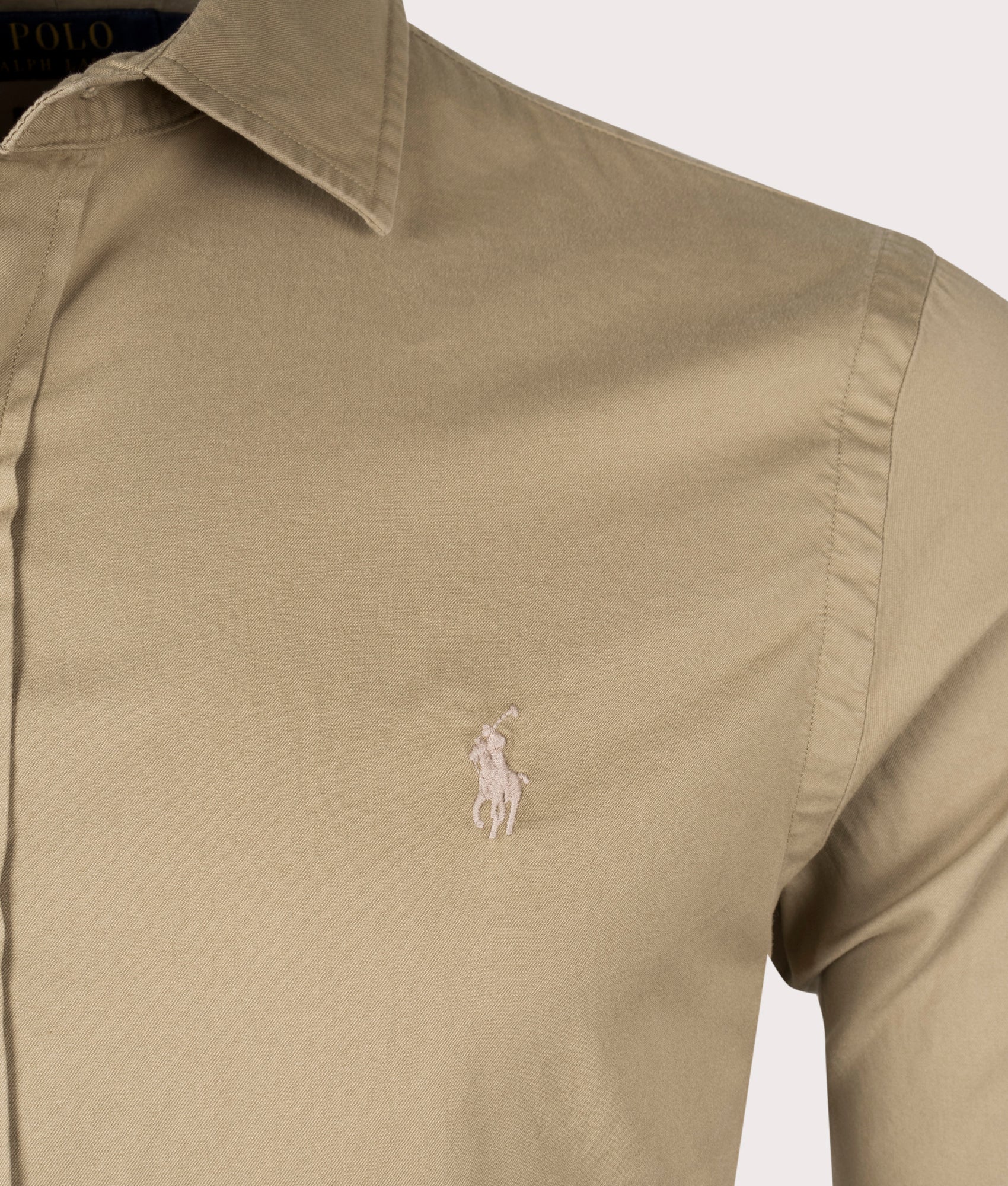 Slim Fit Twill Shirt - Image 2