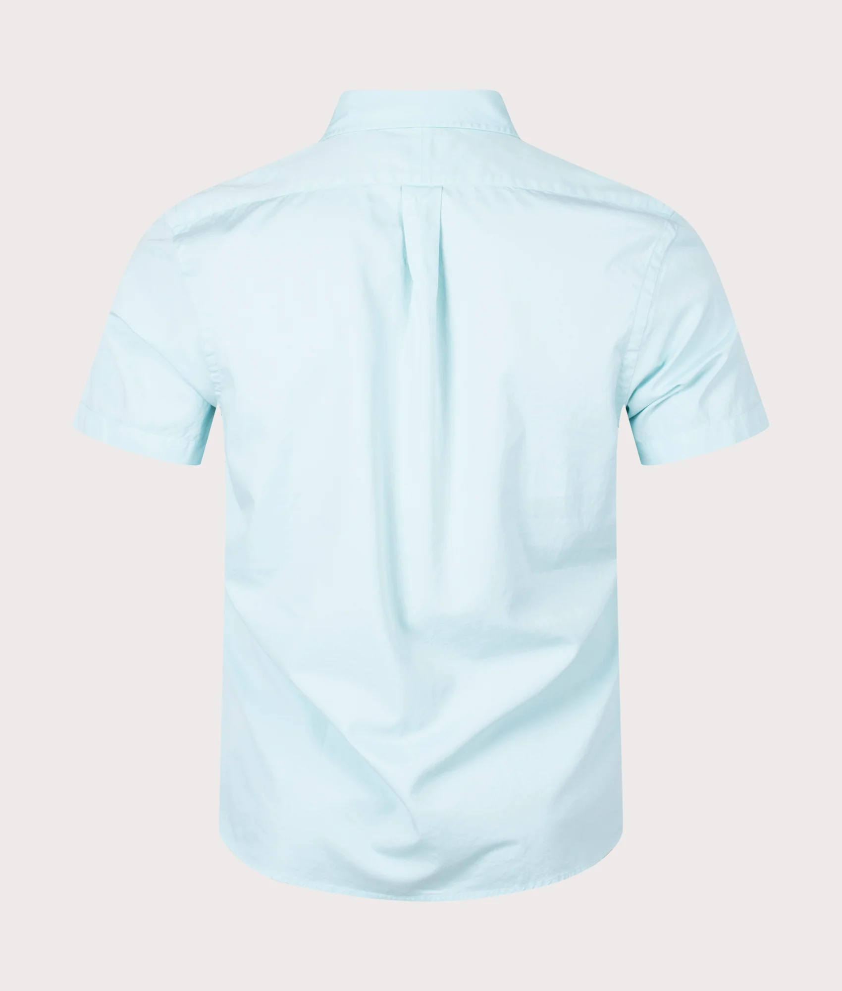 Slim Fit Short Sleeve Twill Sport Shirt - Image 3