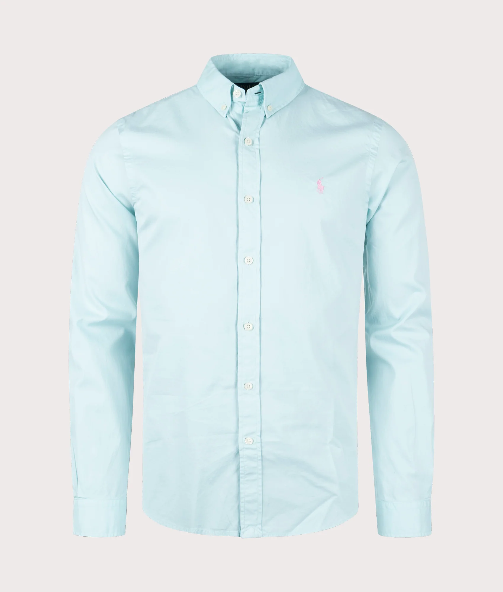 Slim Fit Twill Sport Shirt