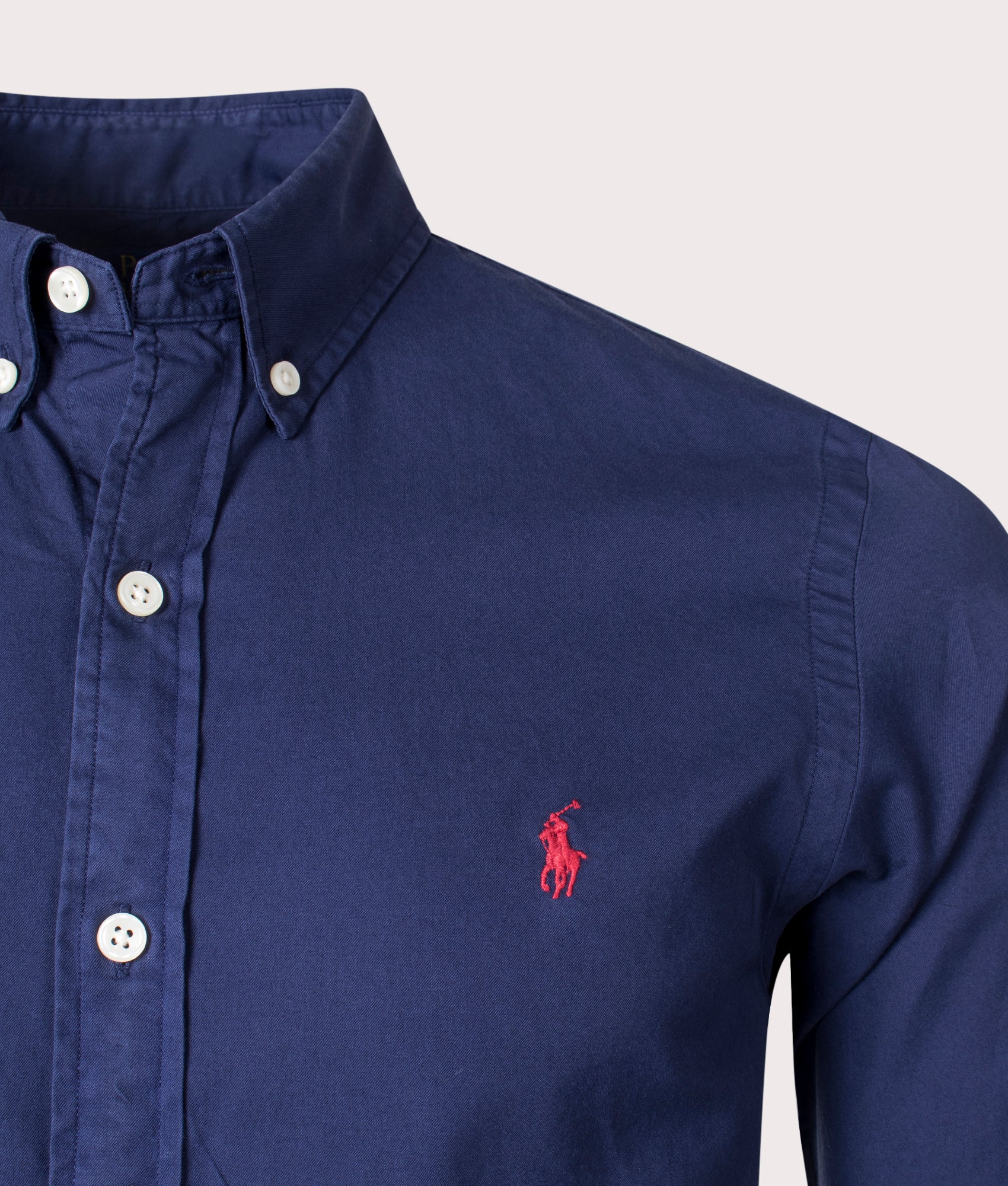 Slim Fit Twill Sport Shirt - Image 2