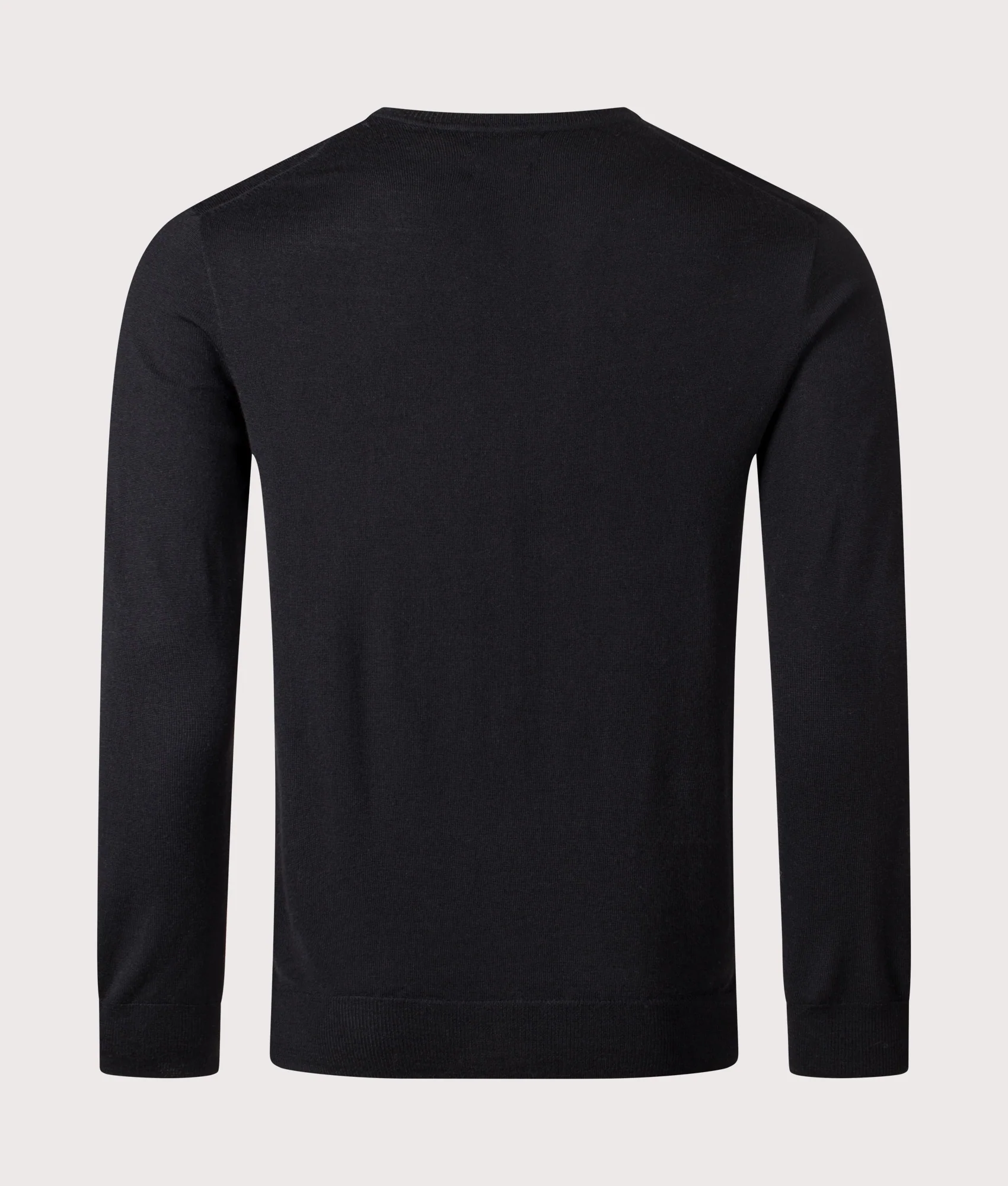 Slim Fit Wool V-Neck Knit - Image 3