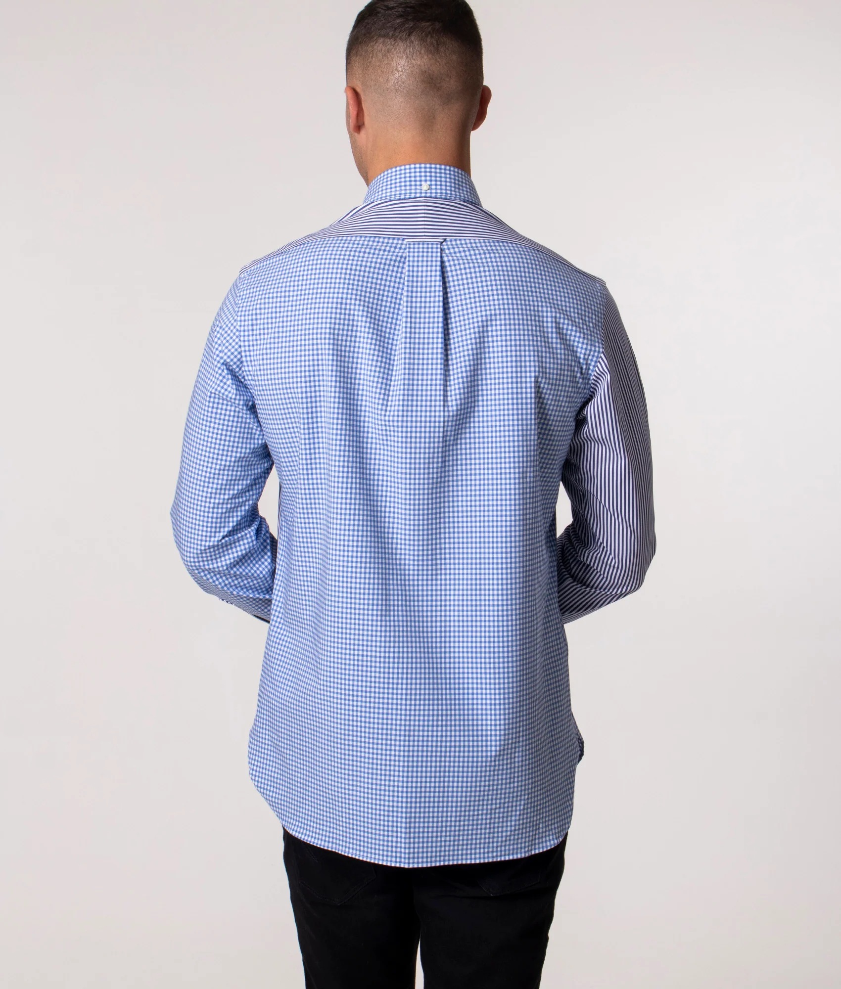 Relaxed Fit Long Sleeve Sport Shirt - Image 4