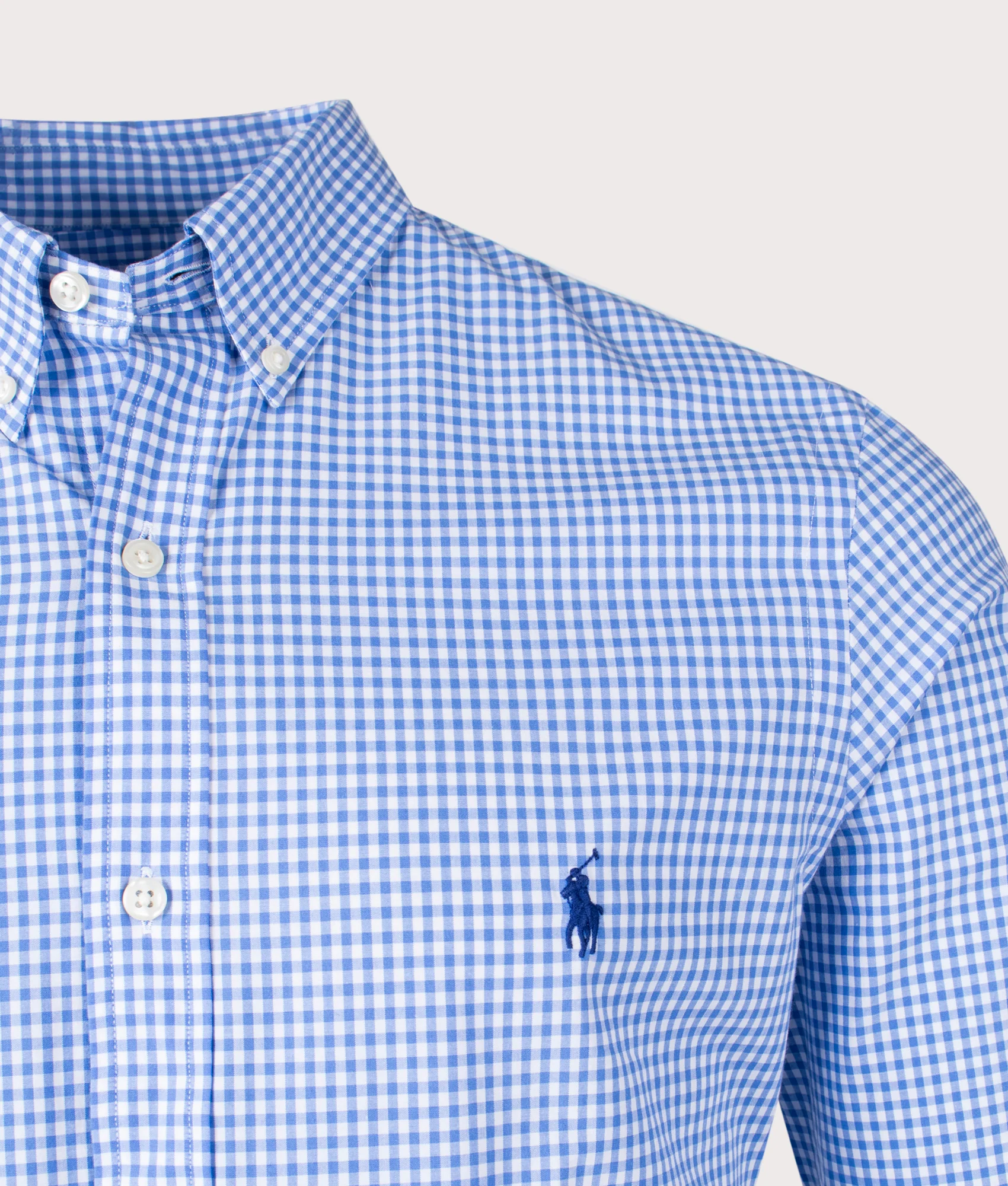 Slim Fit Stretch Poplin Shirt - Image 3