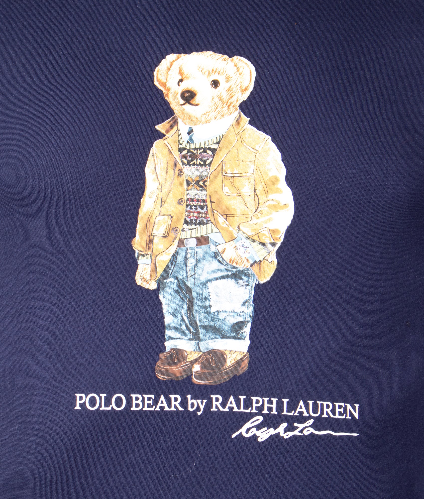 Custom Slim Fit Polo Bear T-Shirt - Image 2