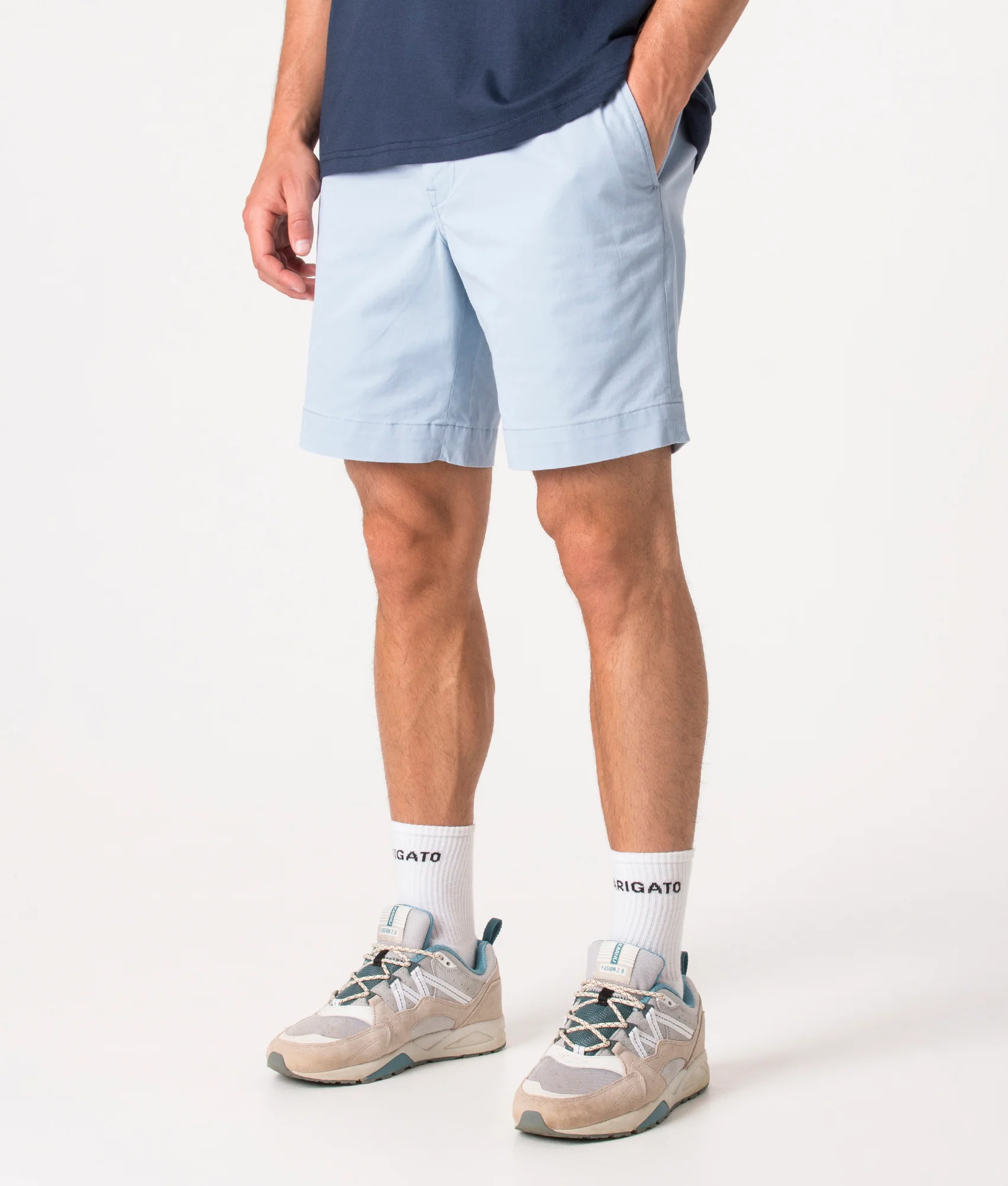 Regular Fit Bedford Stretch Chino Shorts - Image 3