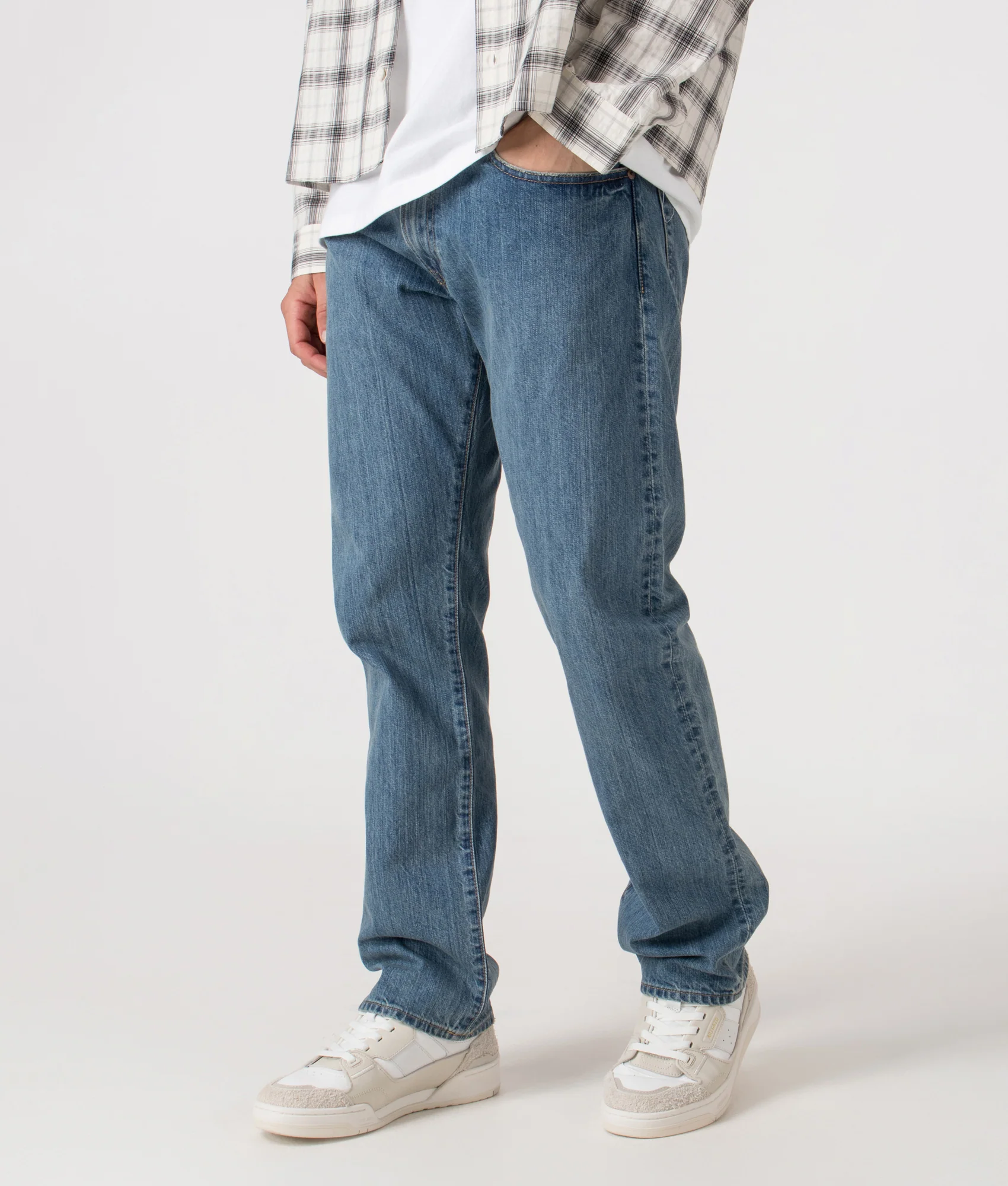 Relaxed Fit Straight Leg Hampton Jeans - Image 4