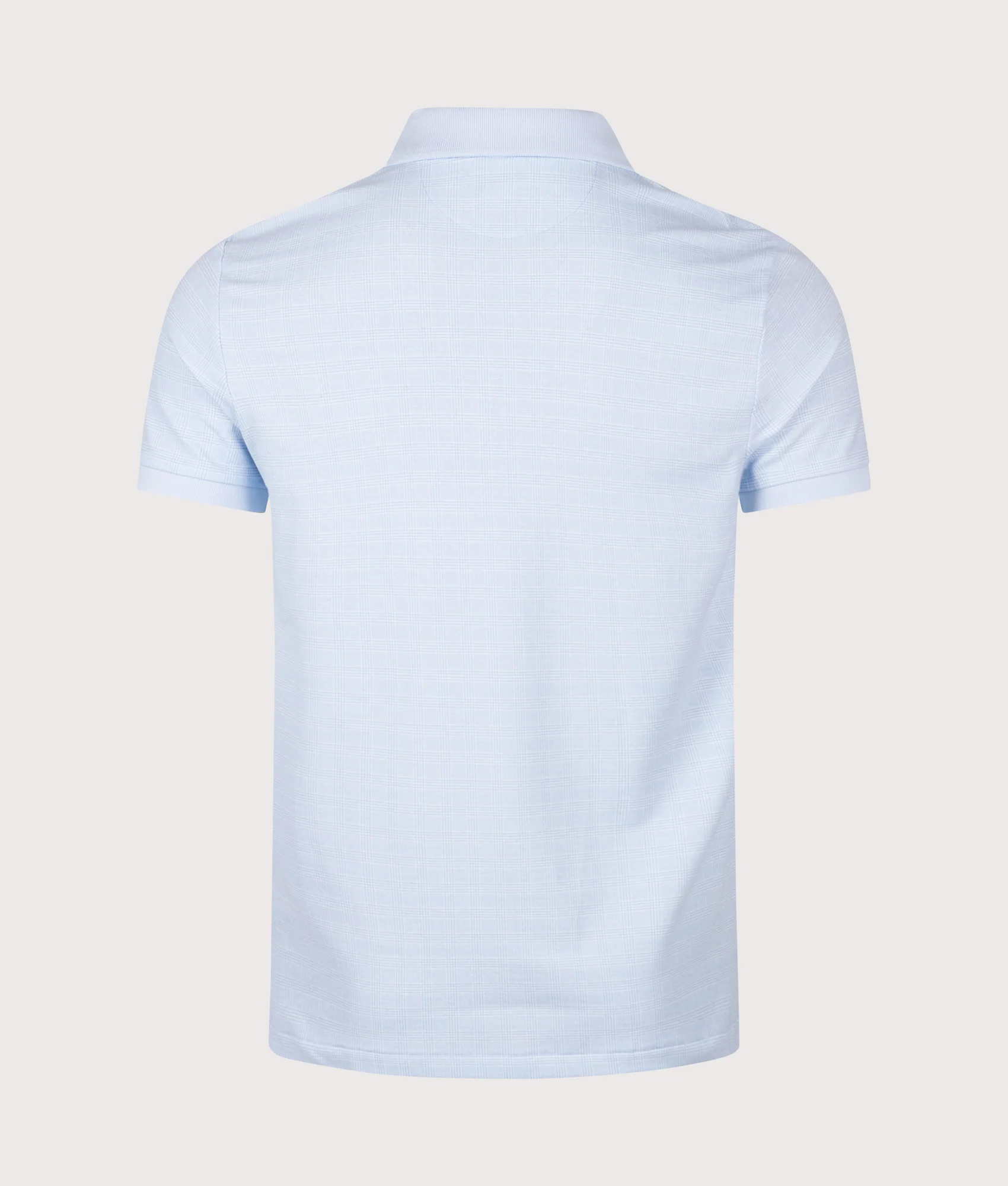 Custom Slim Fit Stretch Mesh Polo Shirt - Image 4