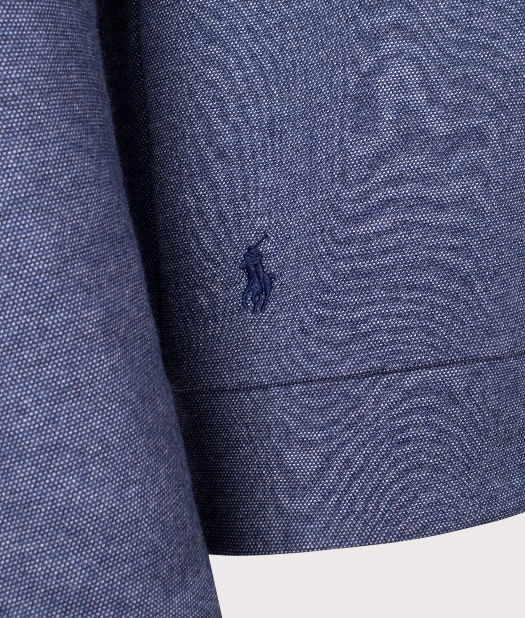 Textured Double-Knit Quarter Zip Sweatshirt - Image 2