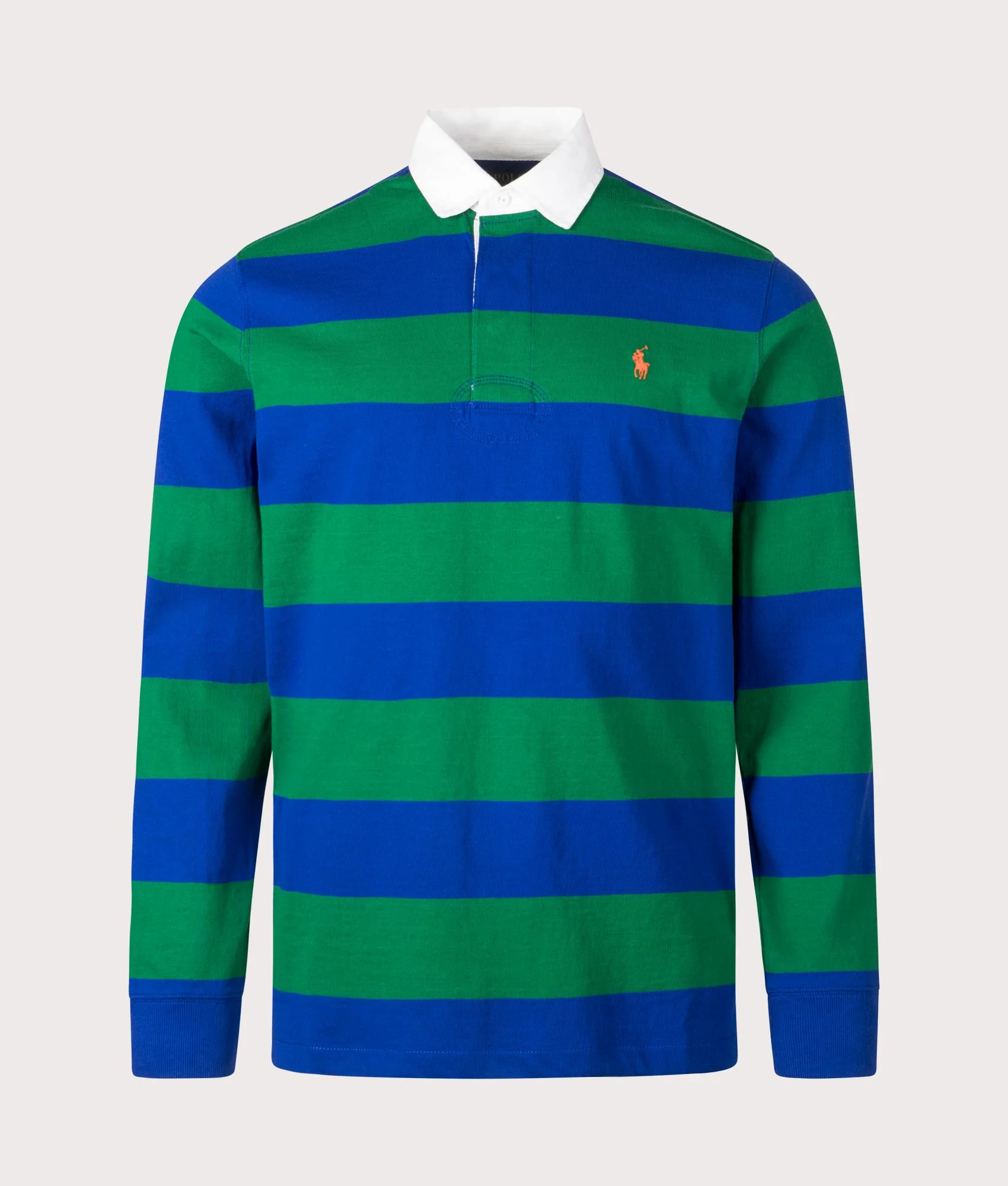 Classic Fit The Iconic Striped Rugby Shirt