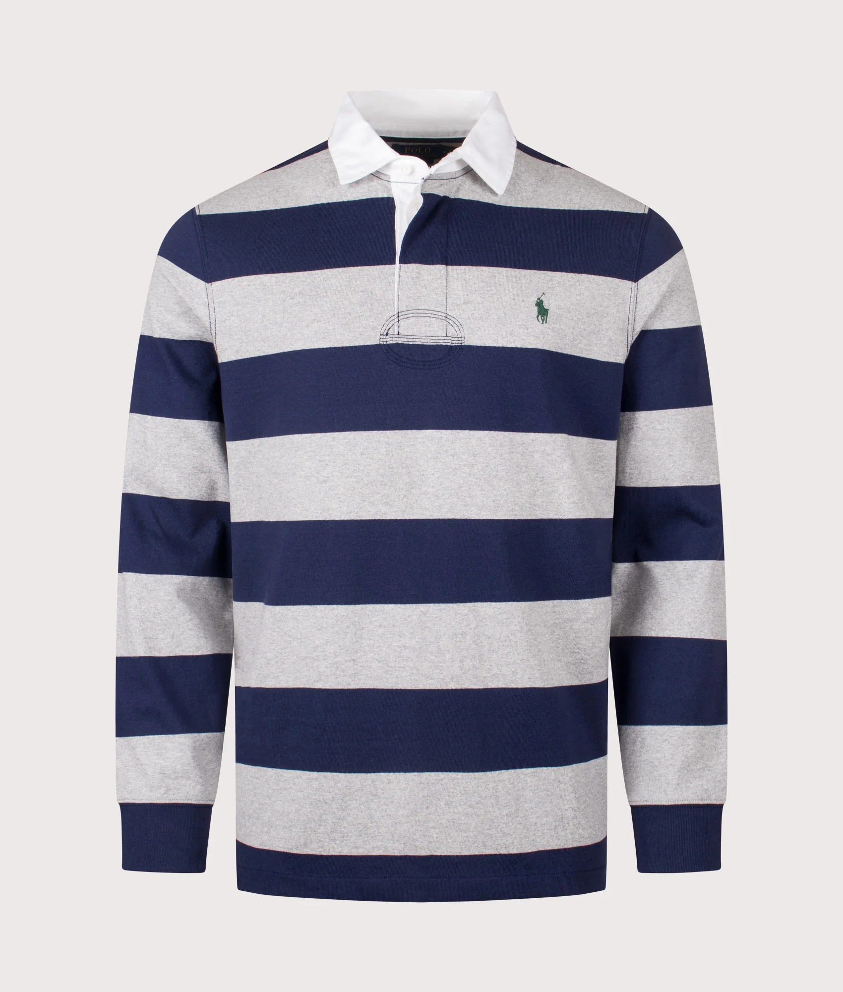 Classic Fit The Iconic Striped Rugby Shirt